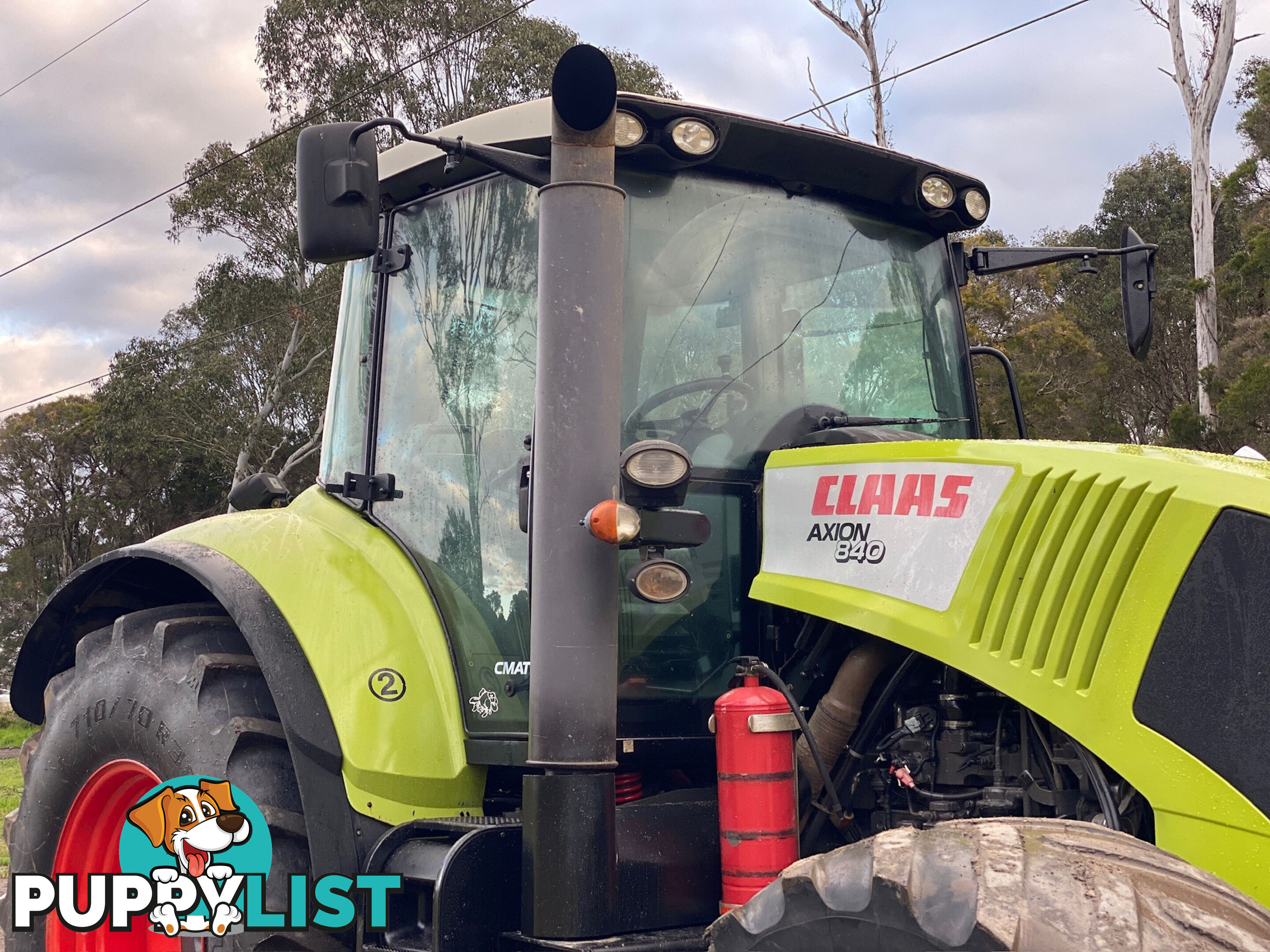 Claas Axion 840 FWA/4WD Tractor