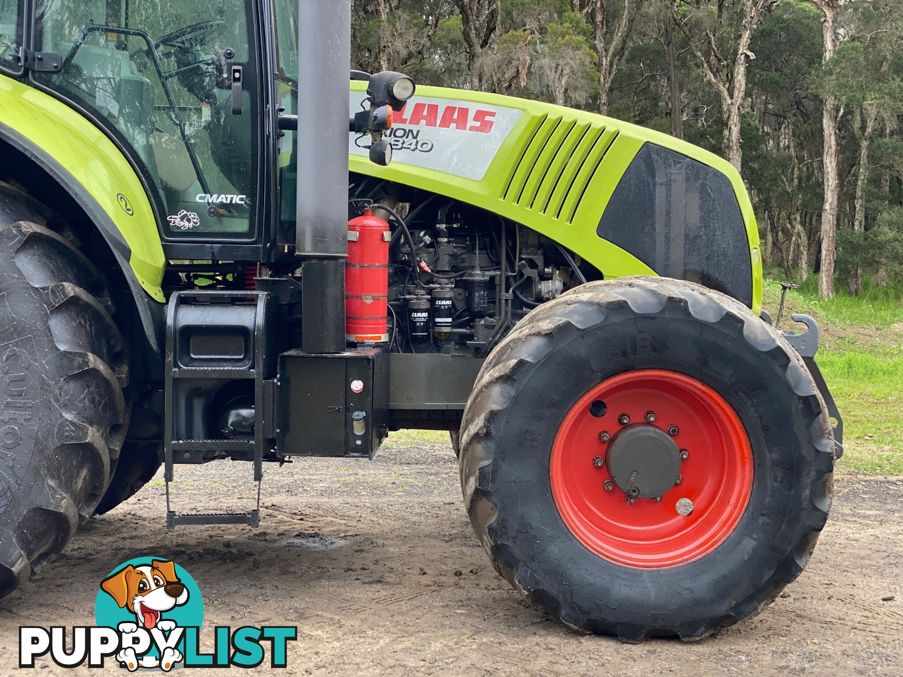 Claas Axion 840 FWA/4WD Tractor