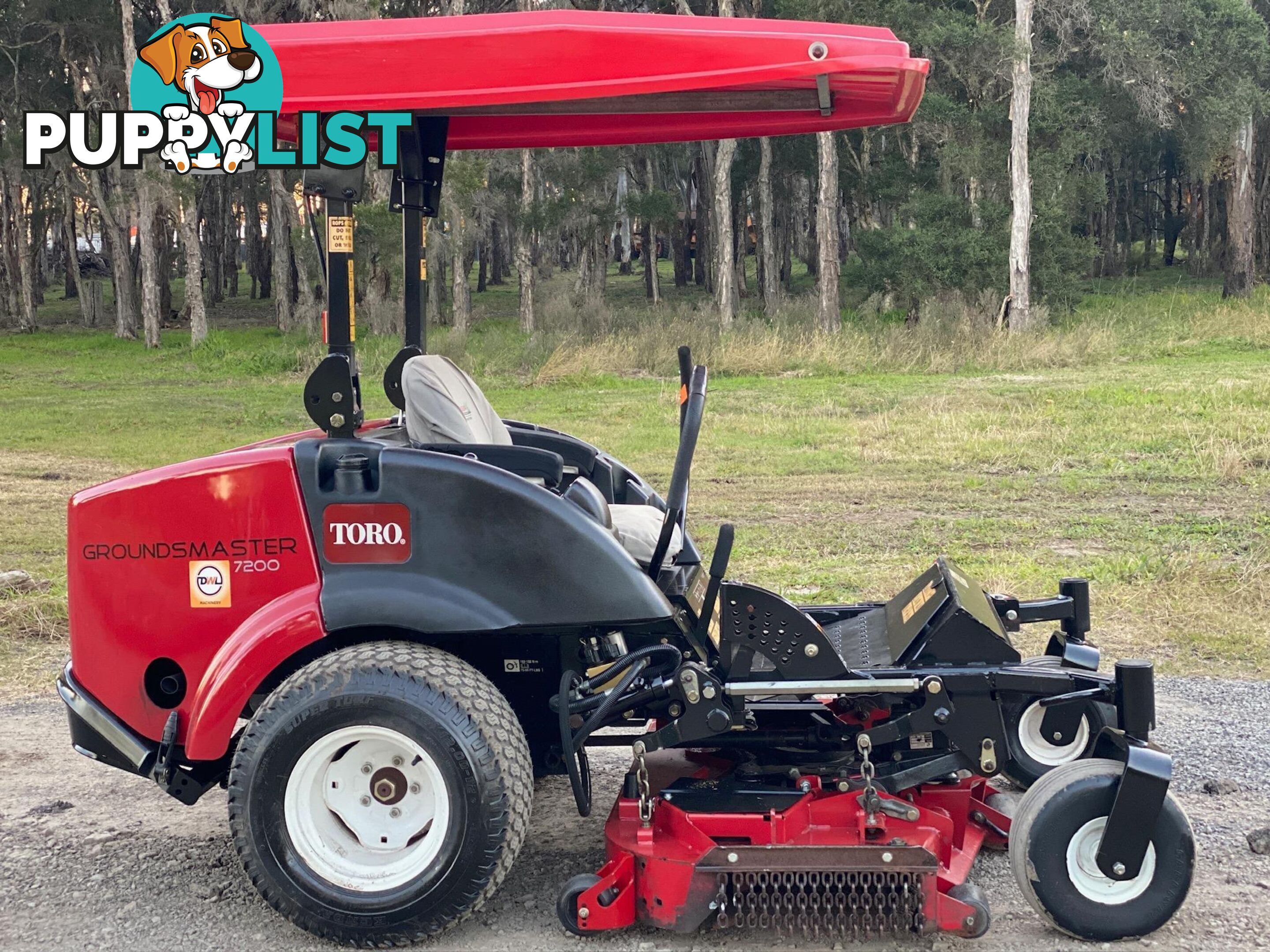 Toro Ground Master 7200 Zero Turn Lawn Equipment