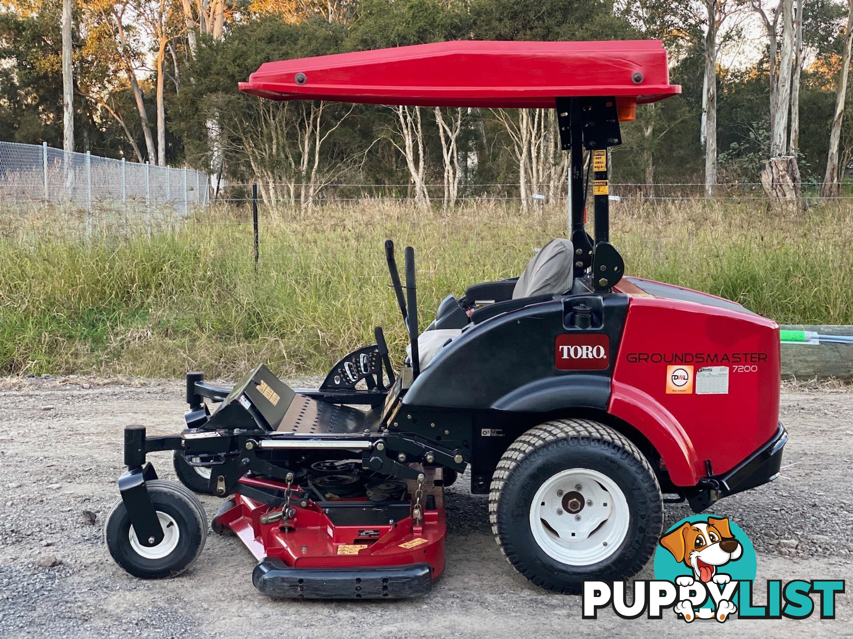 Toro Ground Master 7200 Zero Turn Lawn Equipment