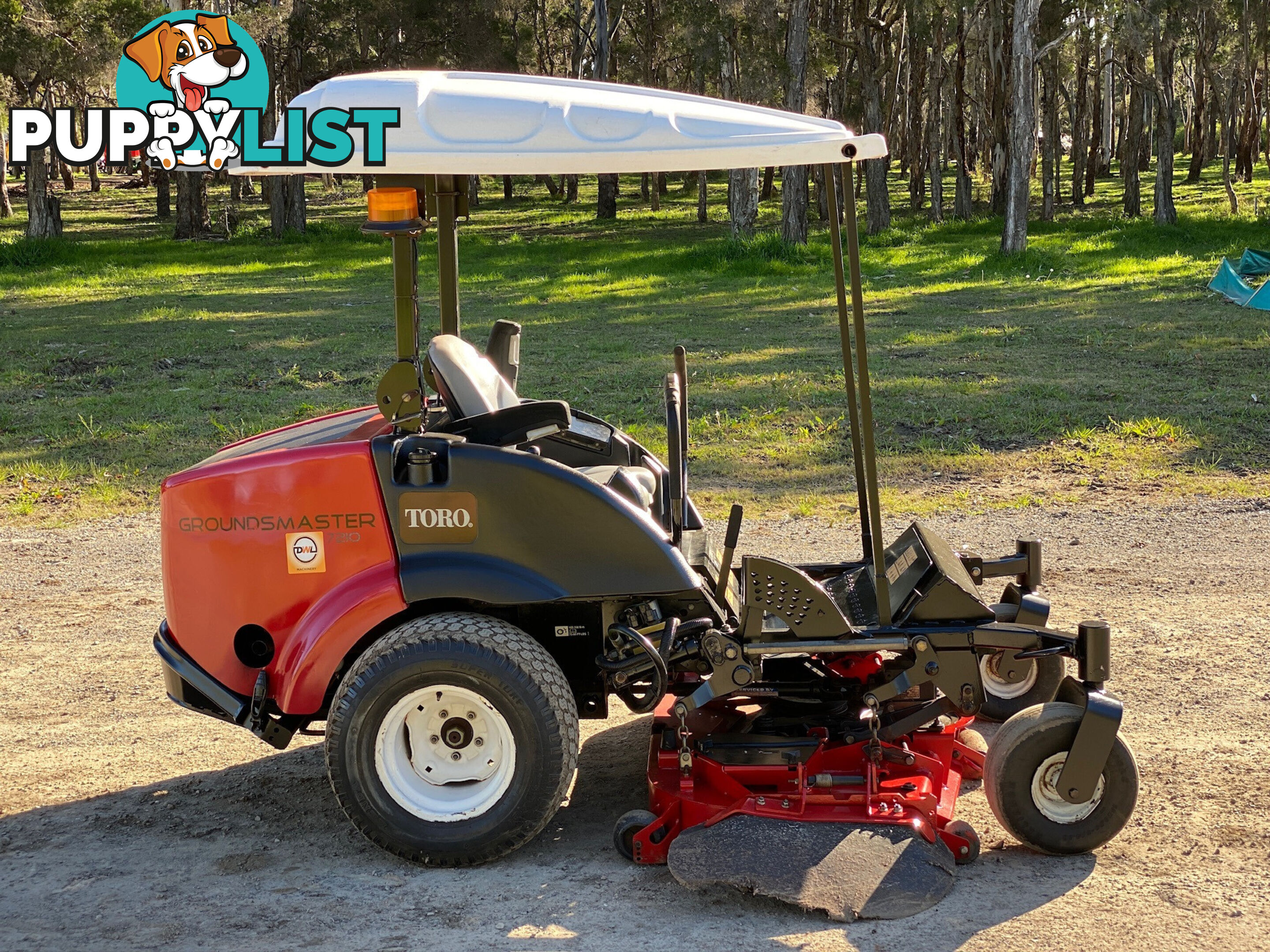 Toro Groundsmaster 7210 Zero Turn Lawn Equipment