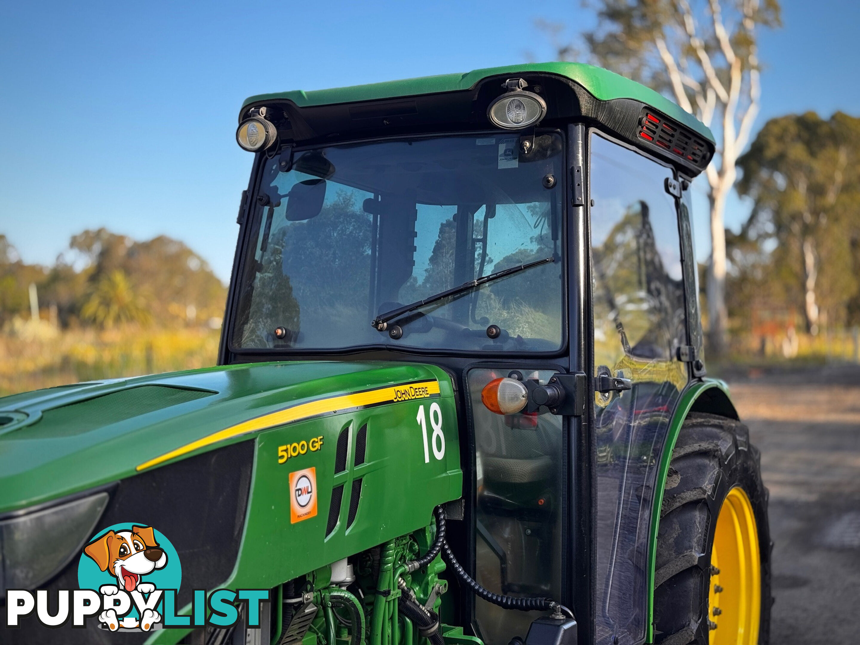 John Deere 5100 FWA/4WD Tractor