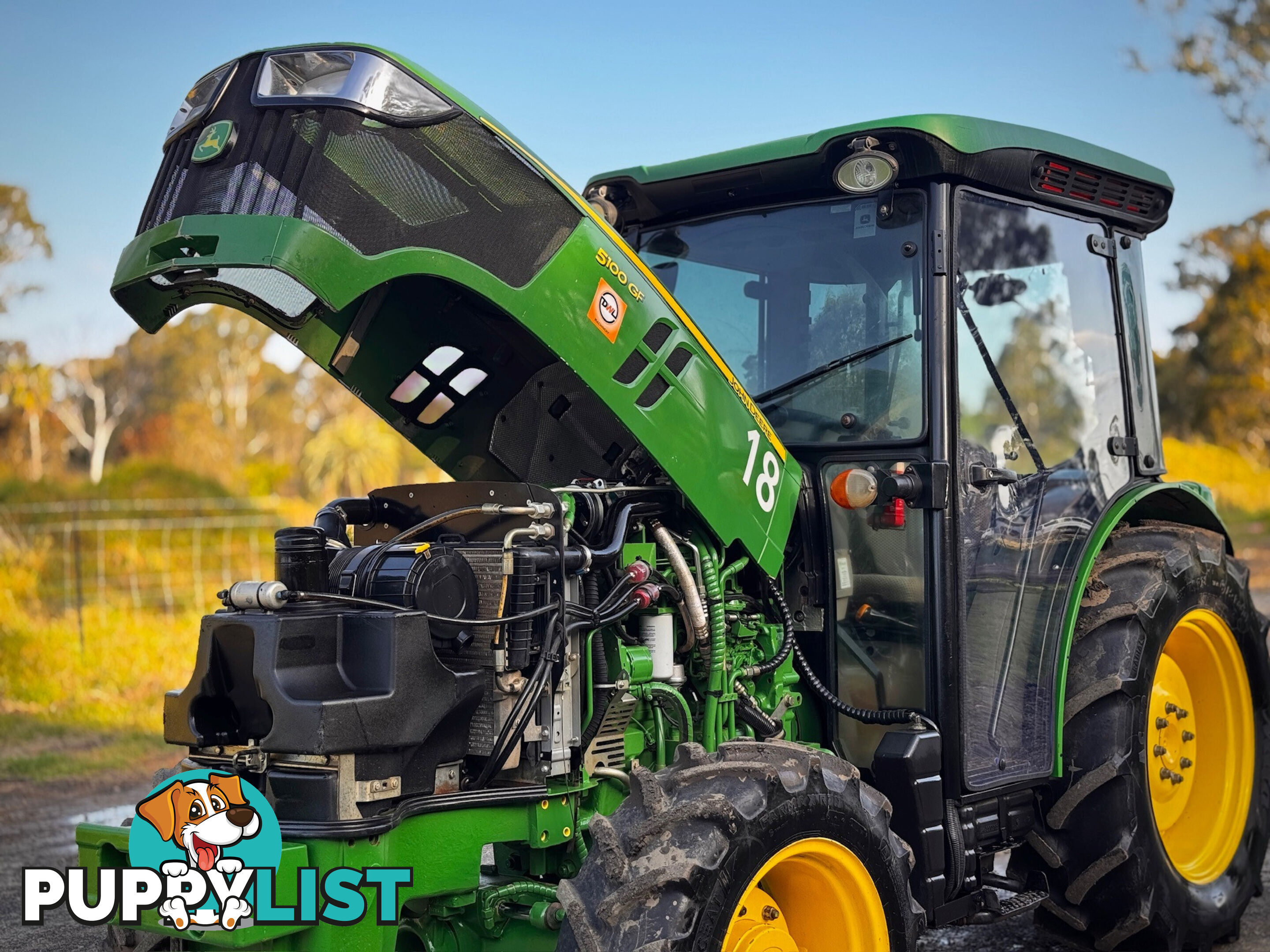 John Deere 5100 FWA/4WD Tractor