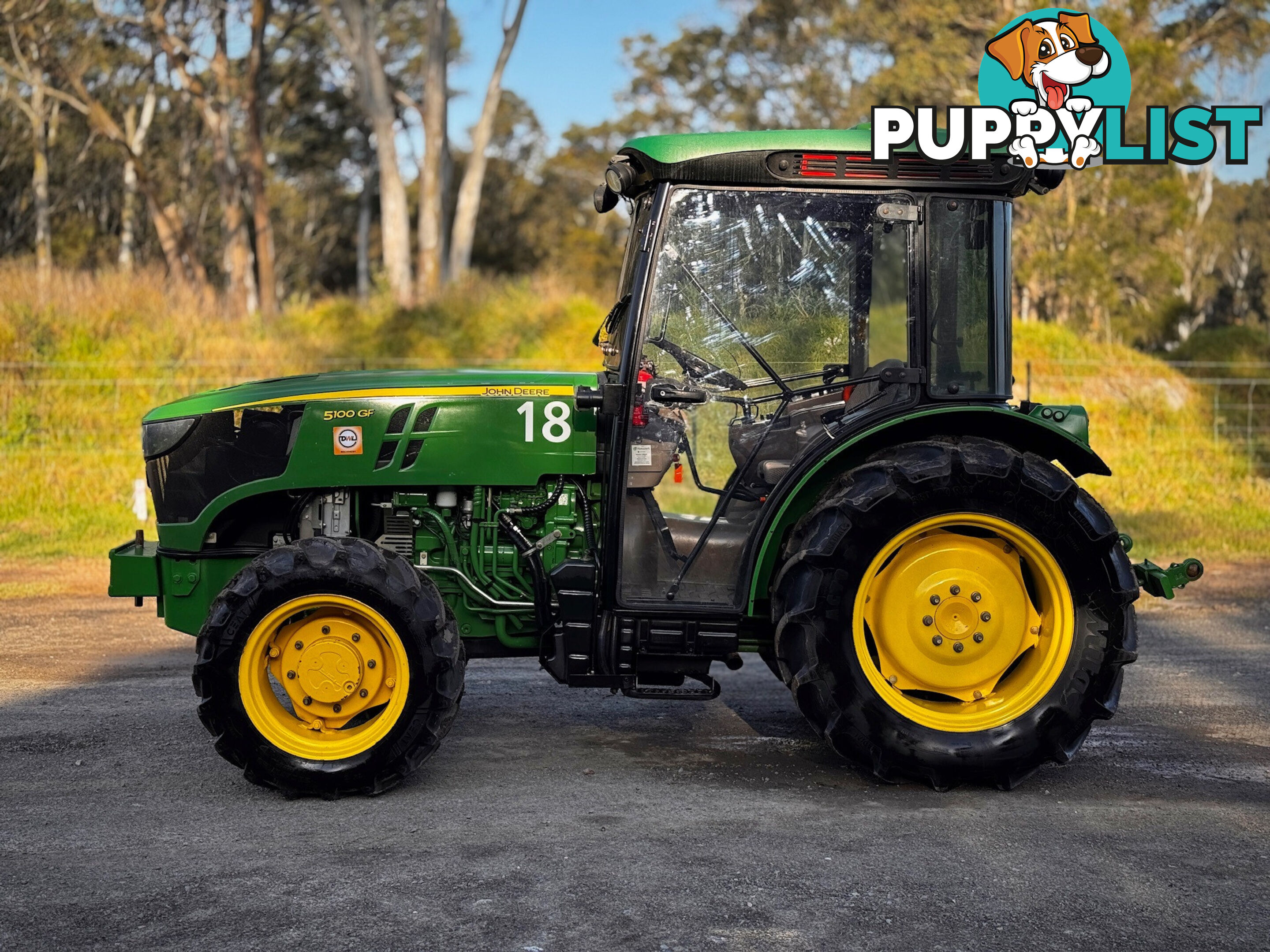 John Deere 5100 FWA/4WD Tractor