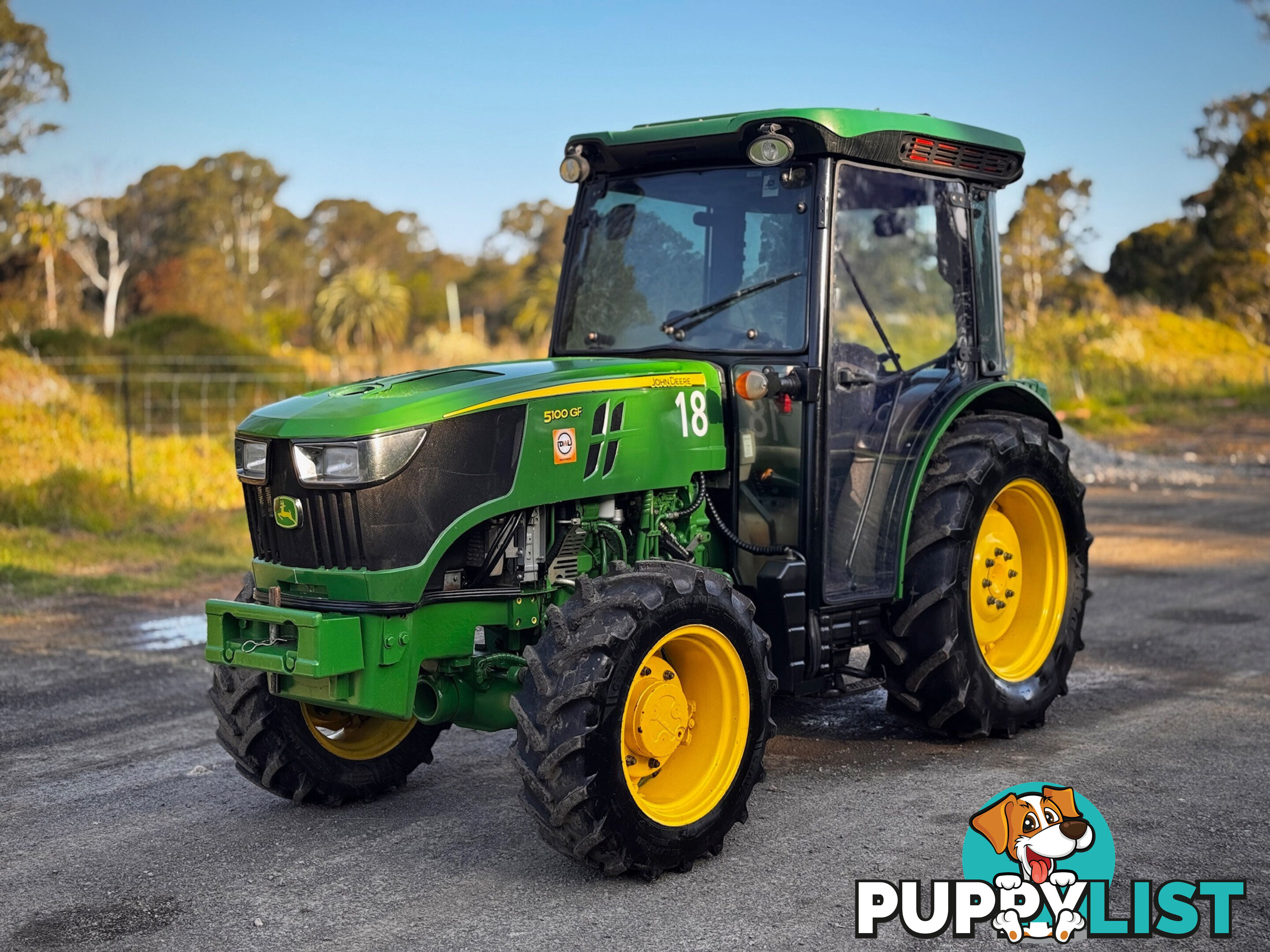 John Deere 5100 FWA/4WD Tractor