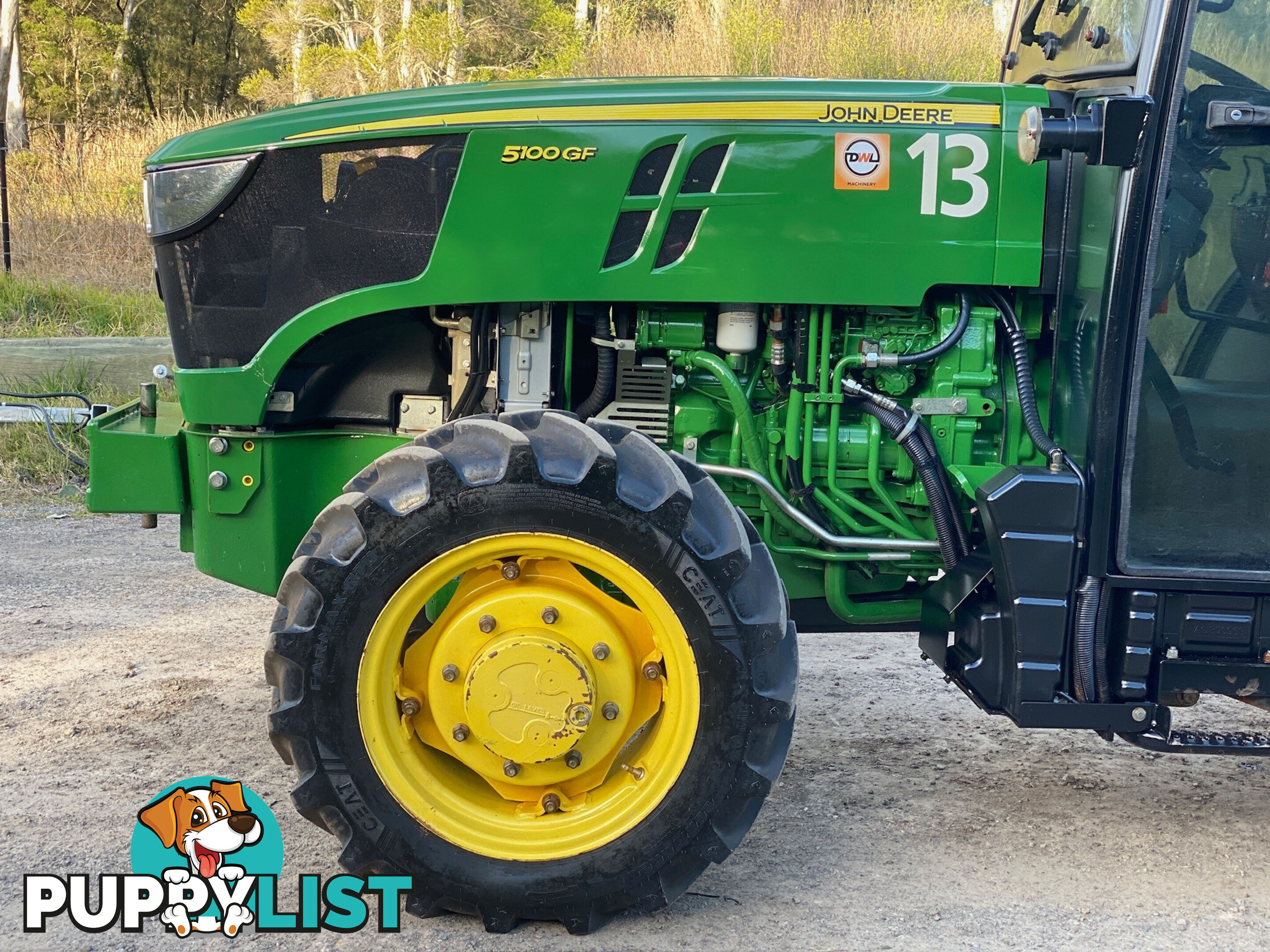 John Deere 5100 FWA/4WD Tractor