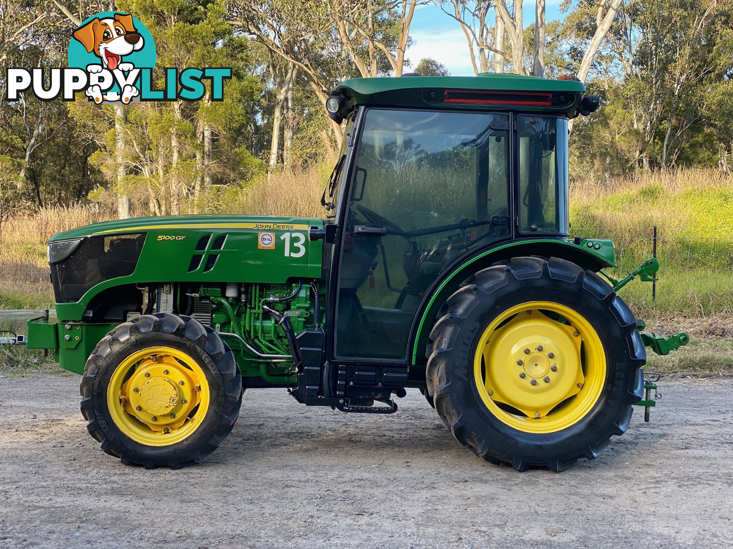 John Deere 5100 FWA/4WD Tractor