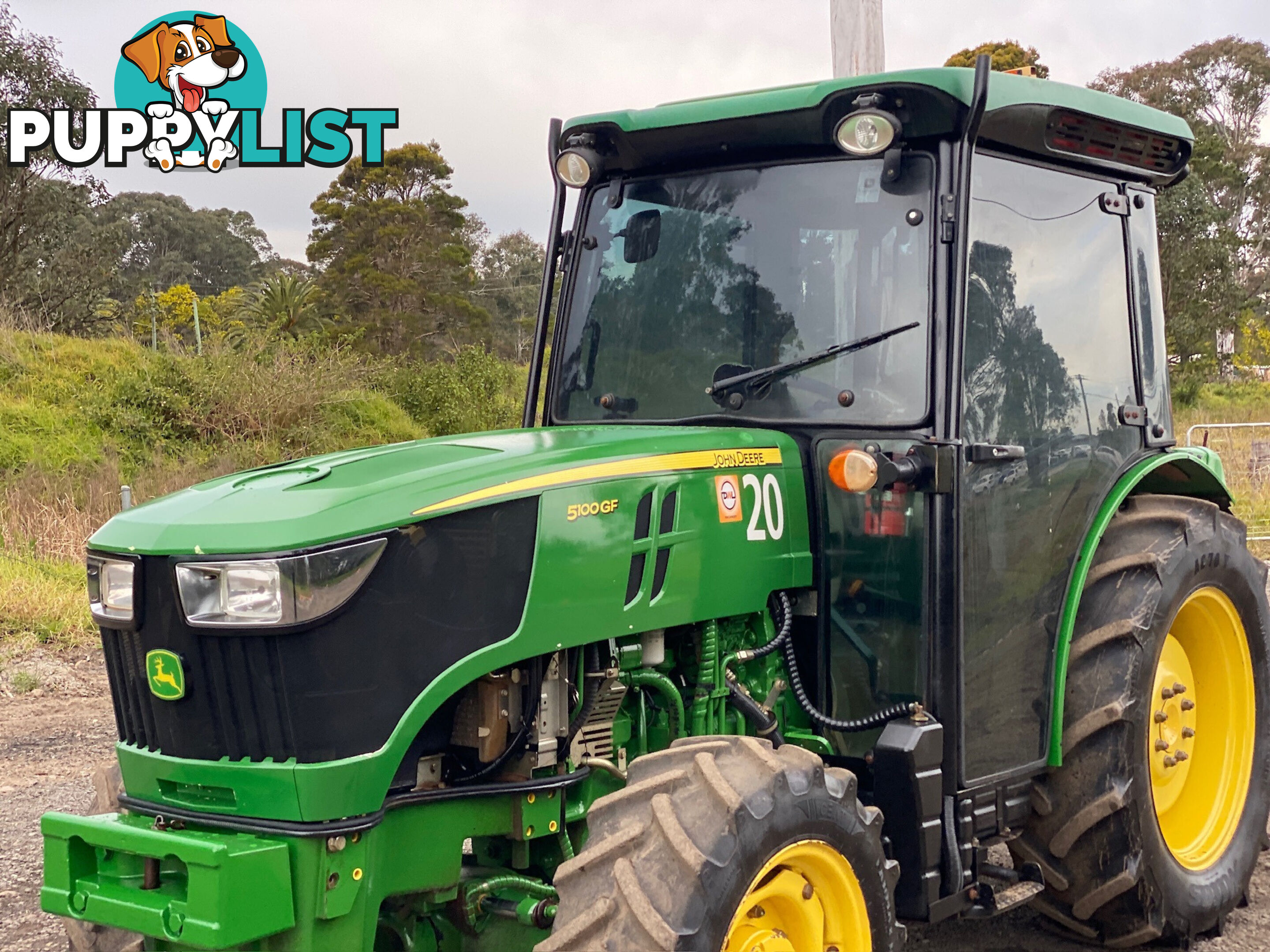 John Deere 5100 FWA/4WD Tractor