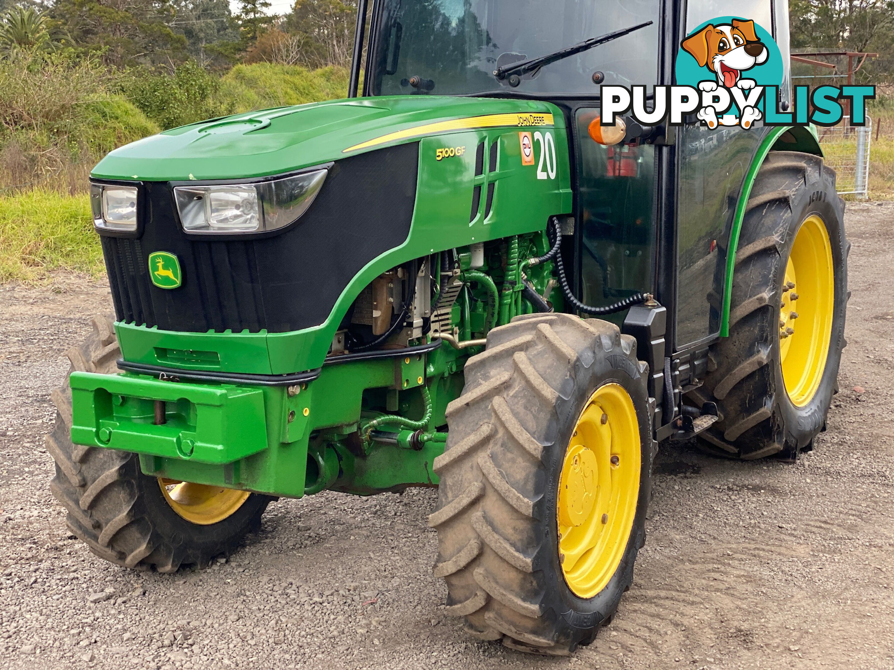 John Deere 5100 FWA/4WD Tractor