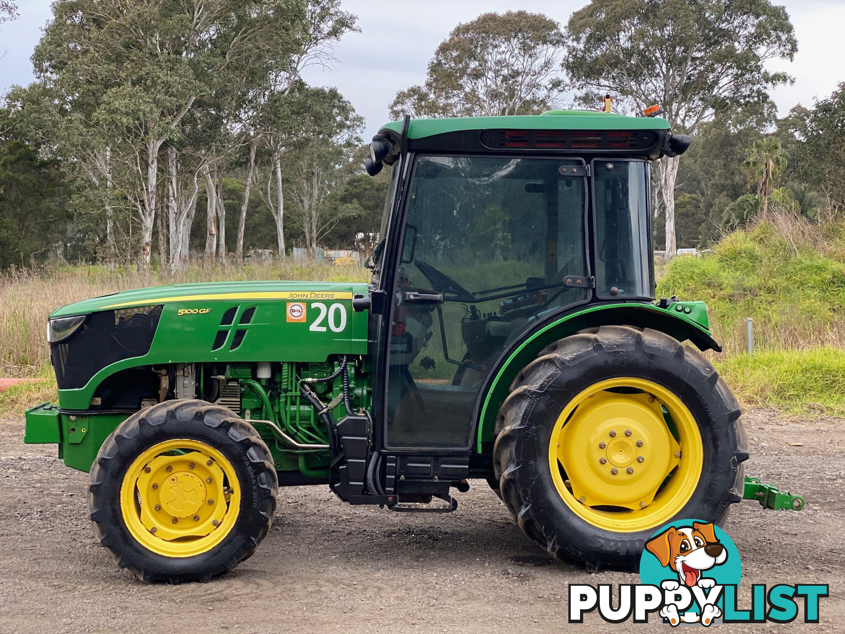 John Deere 5100 FWA/4WD Tractor