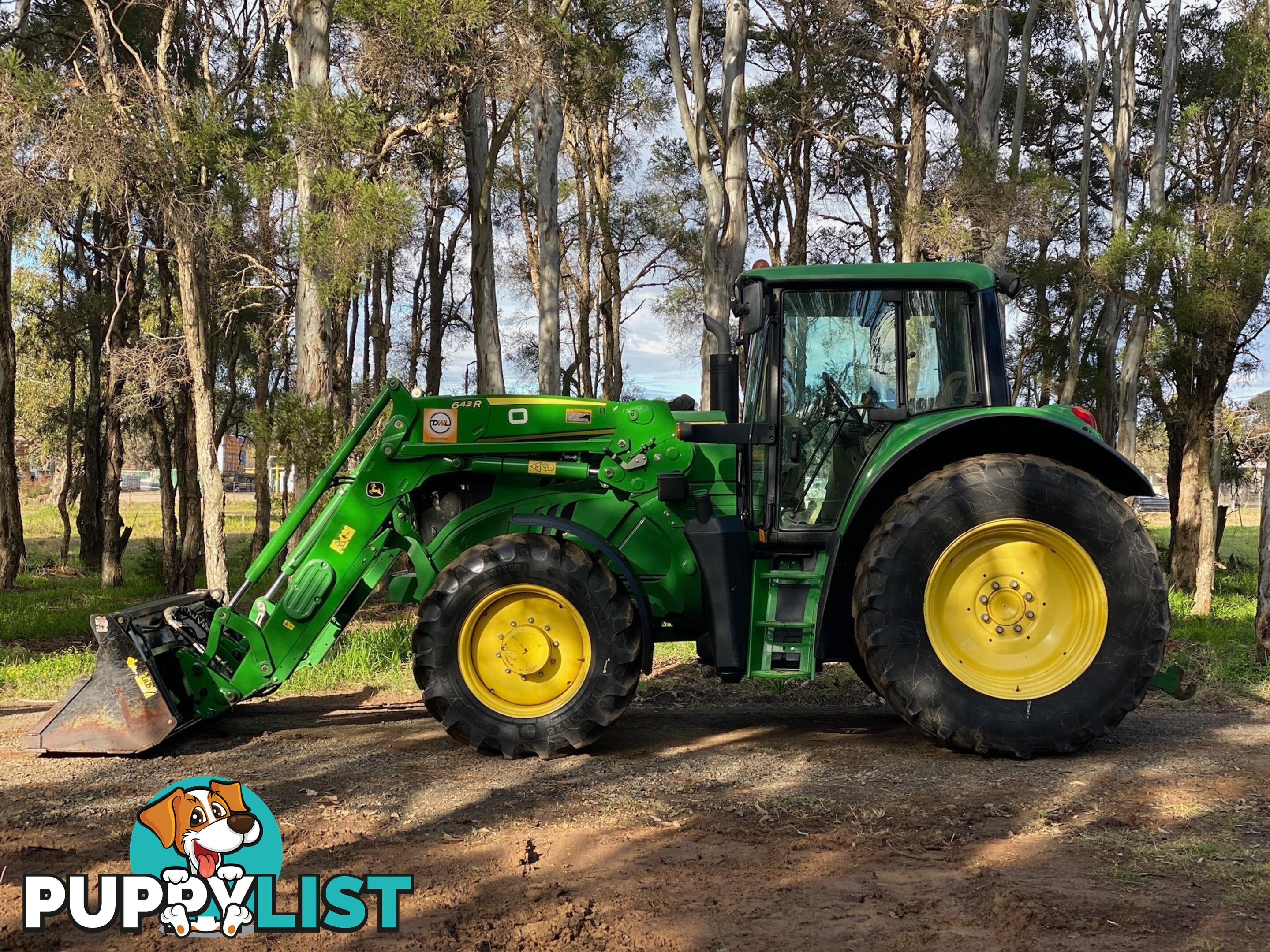 John Deere 6140M FWA/4WD Tractor