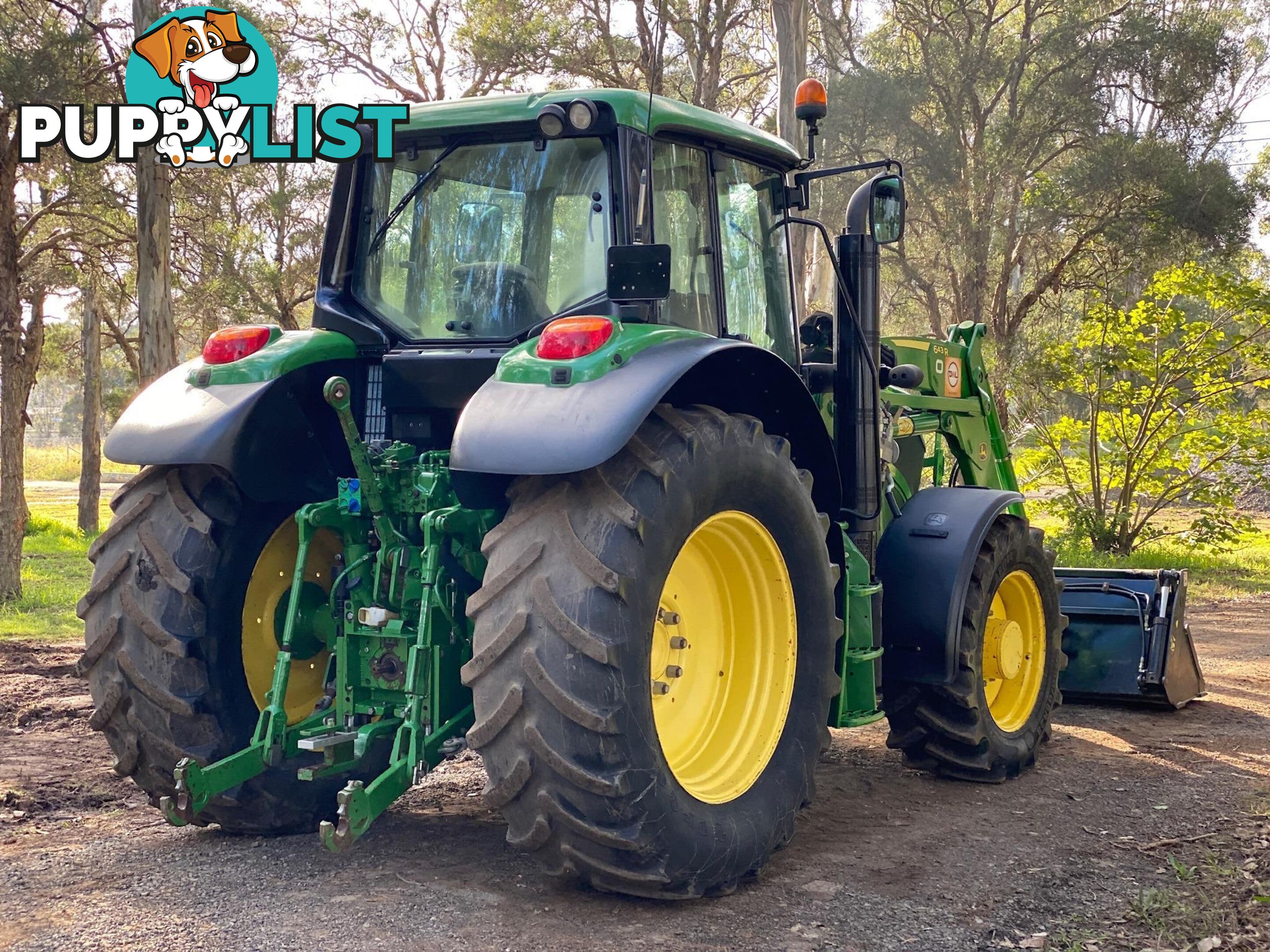 John Deere 6140M FWA/4WD Tractor