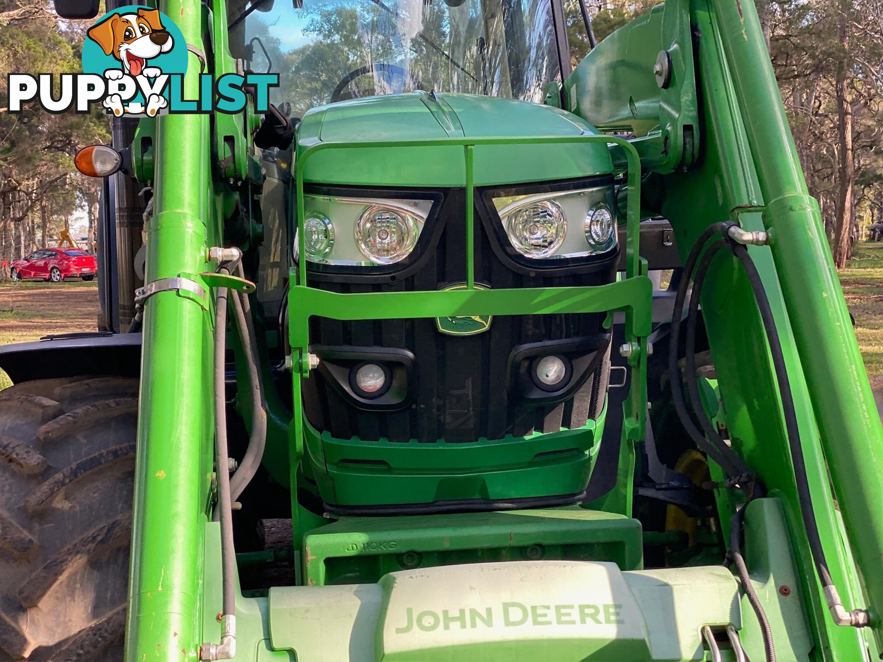 John Deere 6140M FWA/4WD Tractor