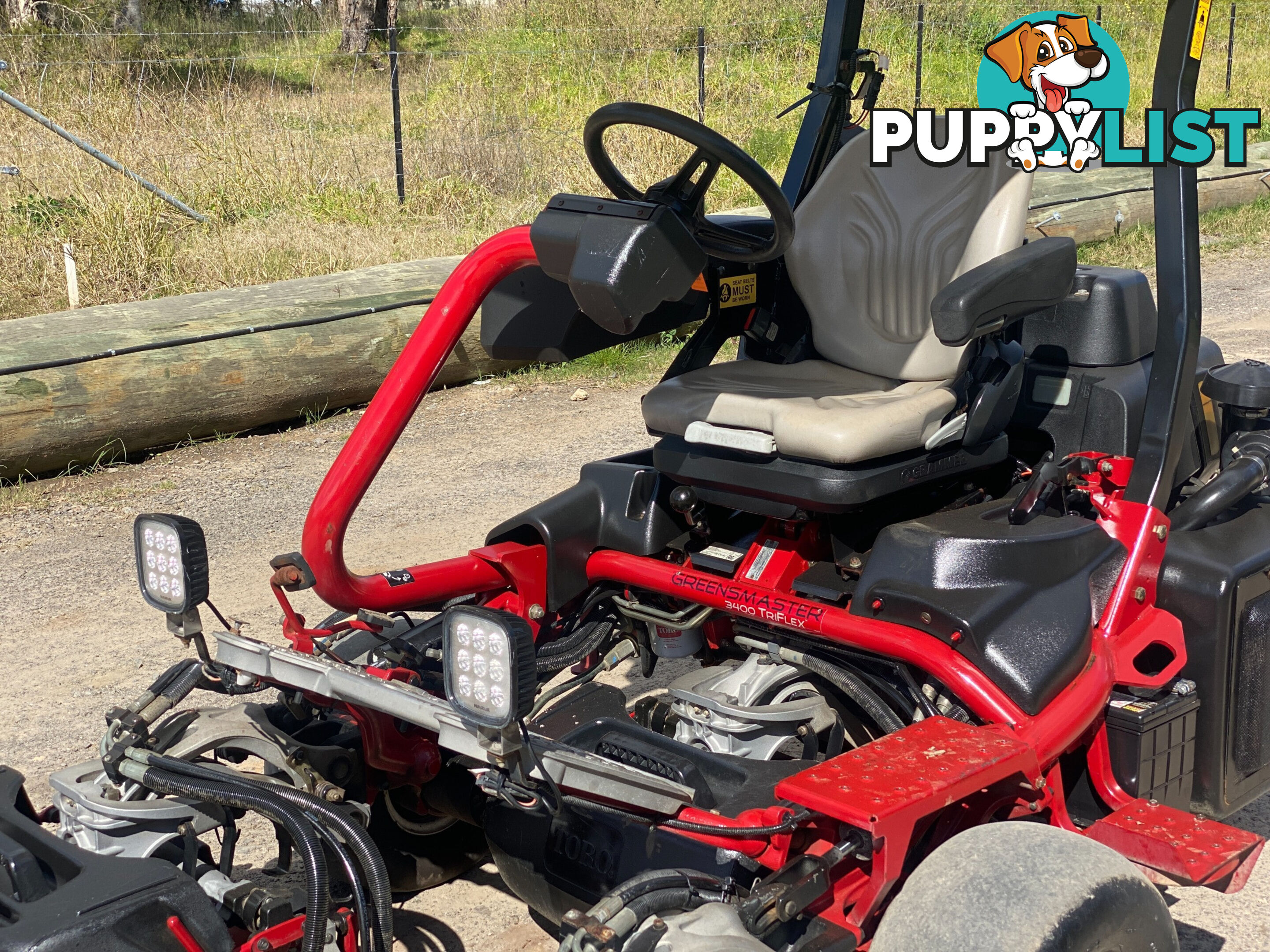 Toro Triflex 3400D Golf Greens mower Lawn Equipment