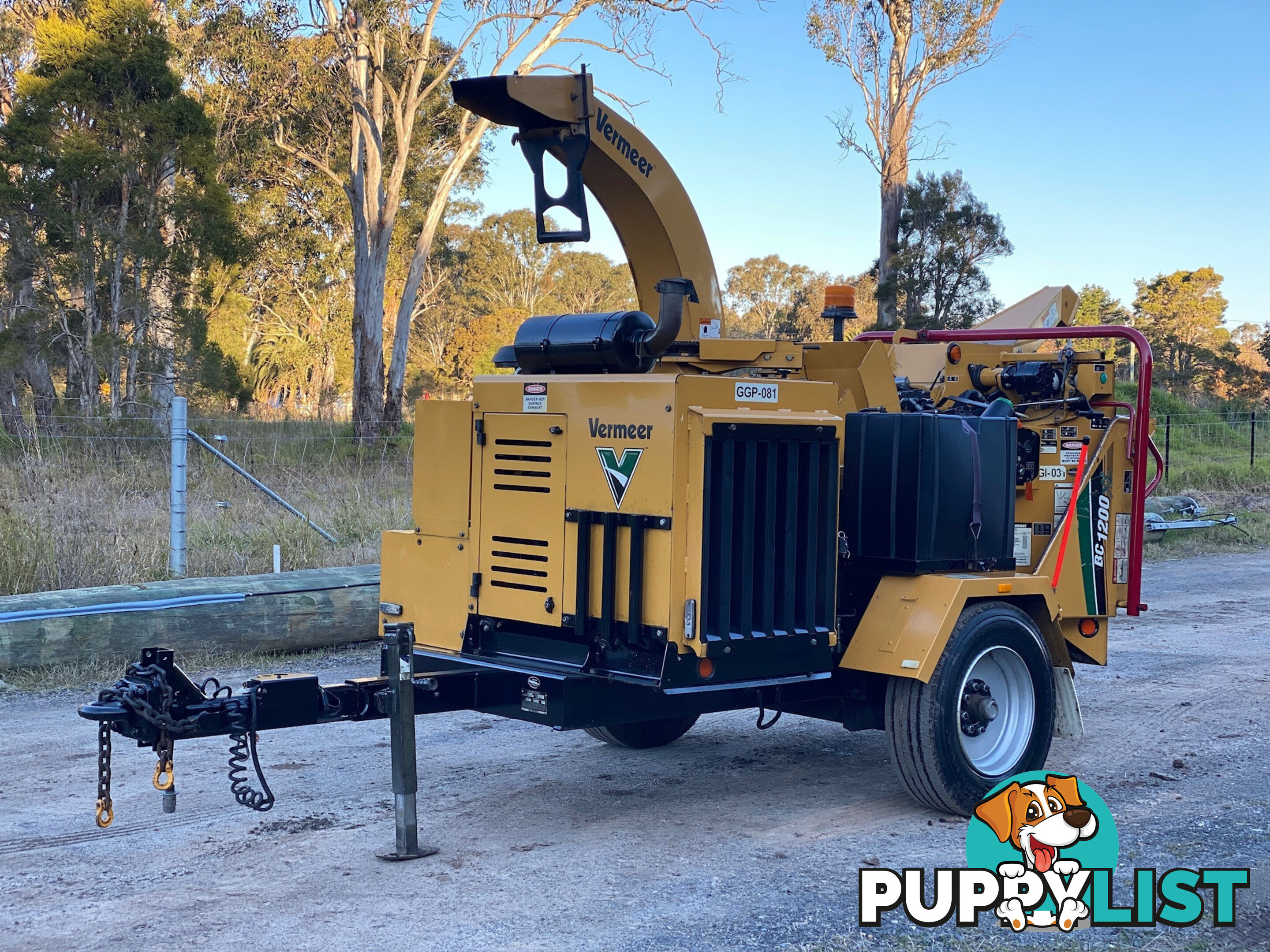 Vermeer BC1200XL Wood Chipper Forestry Equipment