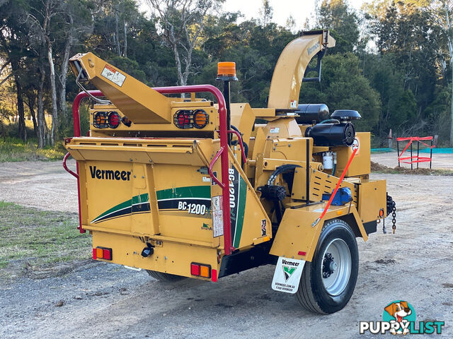 Vermeer BC1200XL Wood Chipper Forestry Equipment