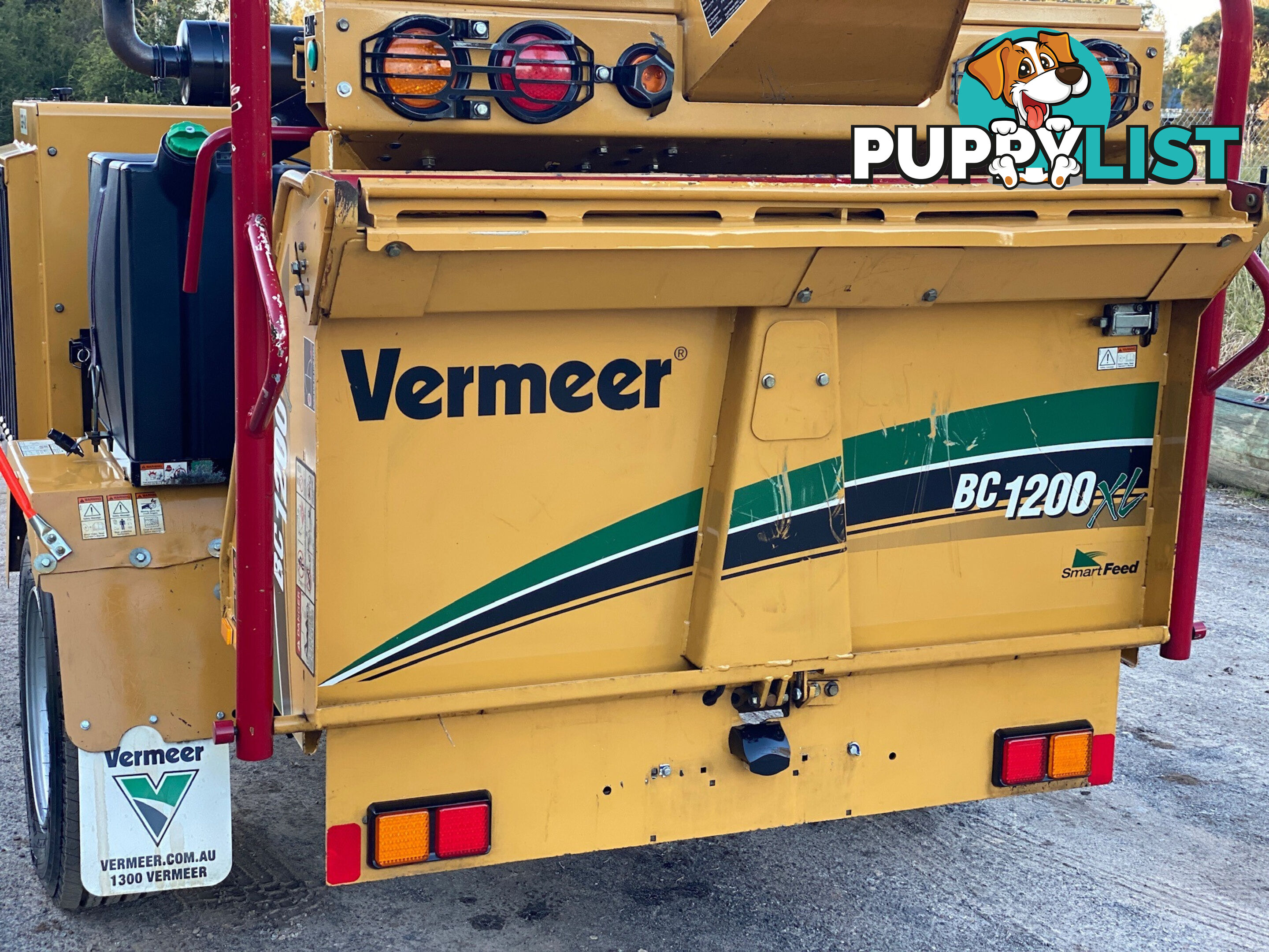 Vermeer BC1200XL Wood Chipper Forestry Equipment