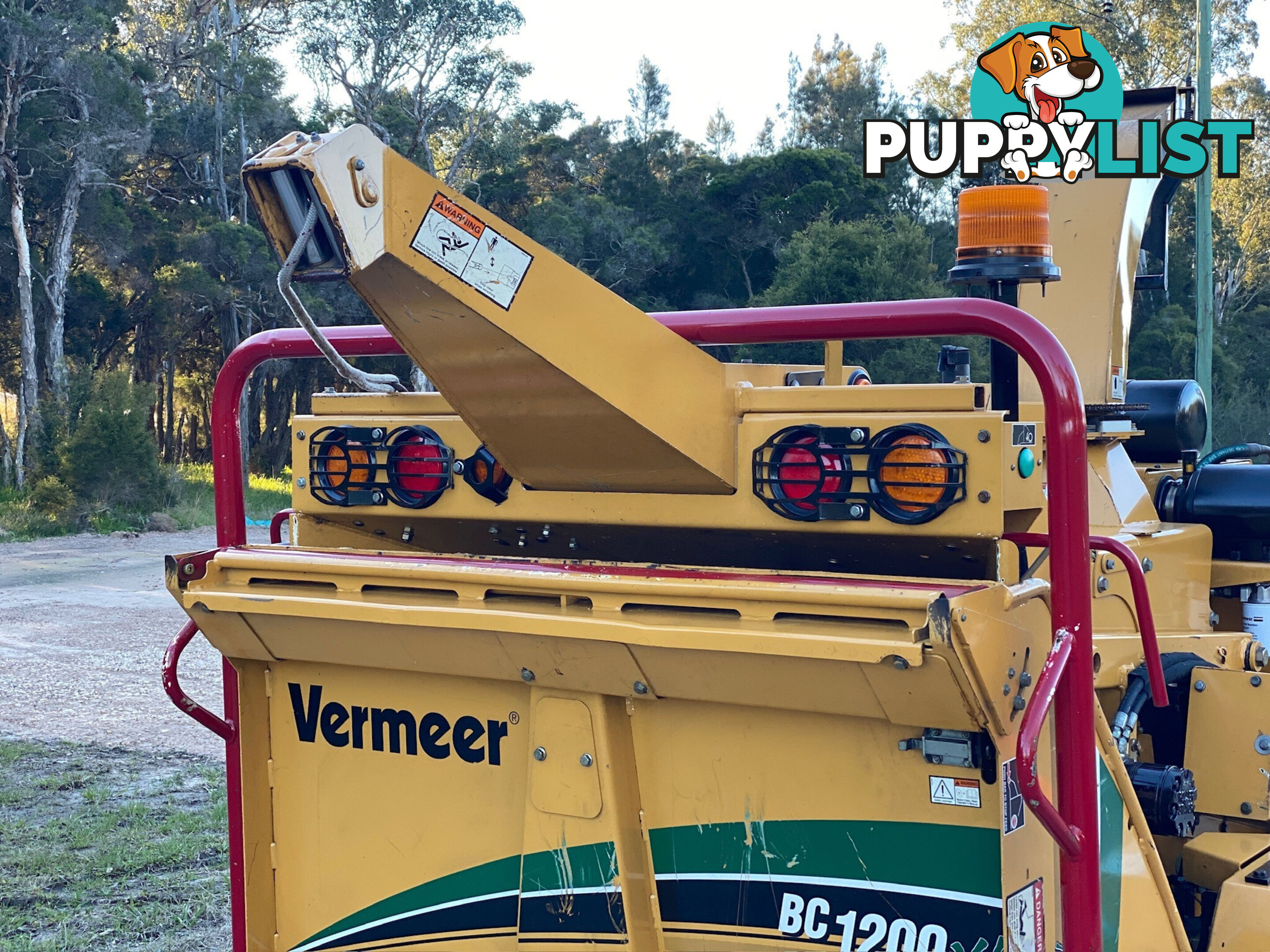 Vermeer BC1200XL Wood Chipper Forestry Equipment