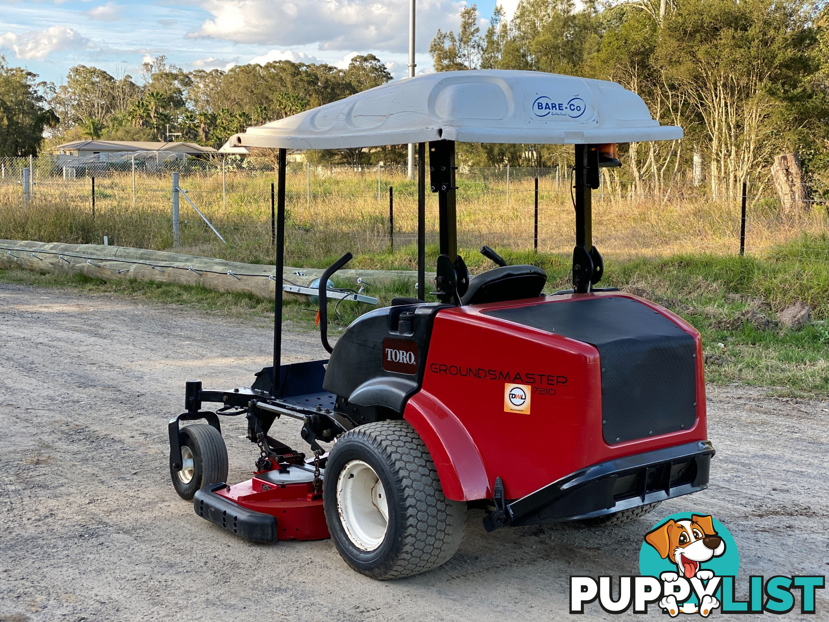 Toro Groundsmaster 7210 Zero Turn Lawn Equipment