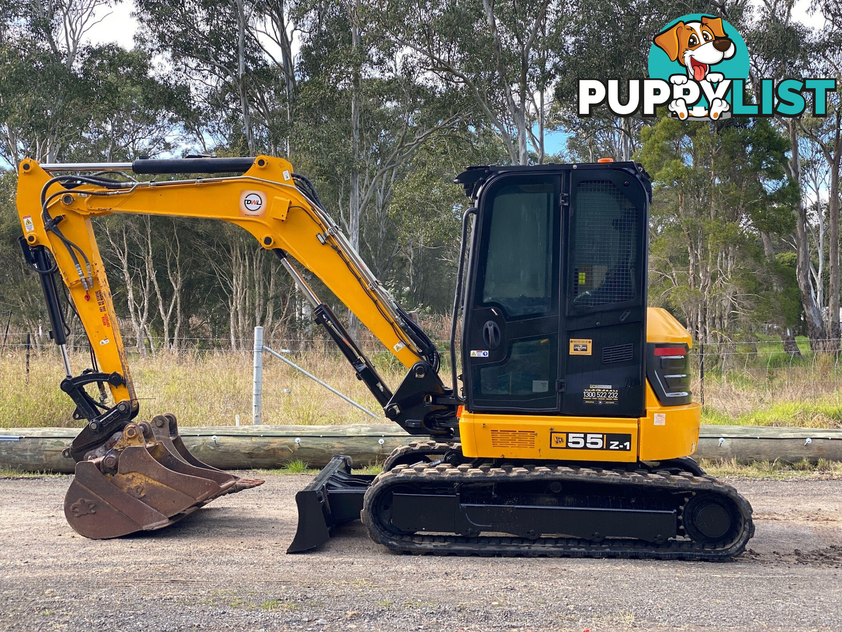 JCB 55Z1T3 Tracked-Excav Excavator