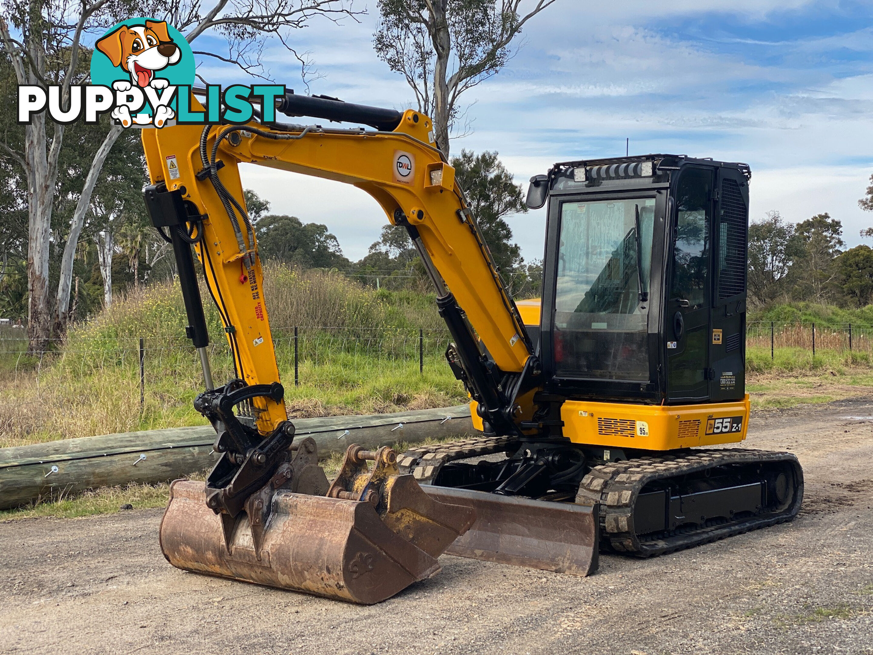 JCB 55Z1T3 Tracked-Excav Excavator