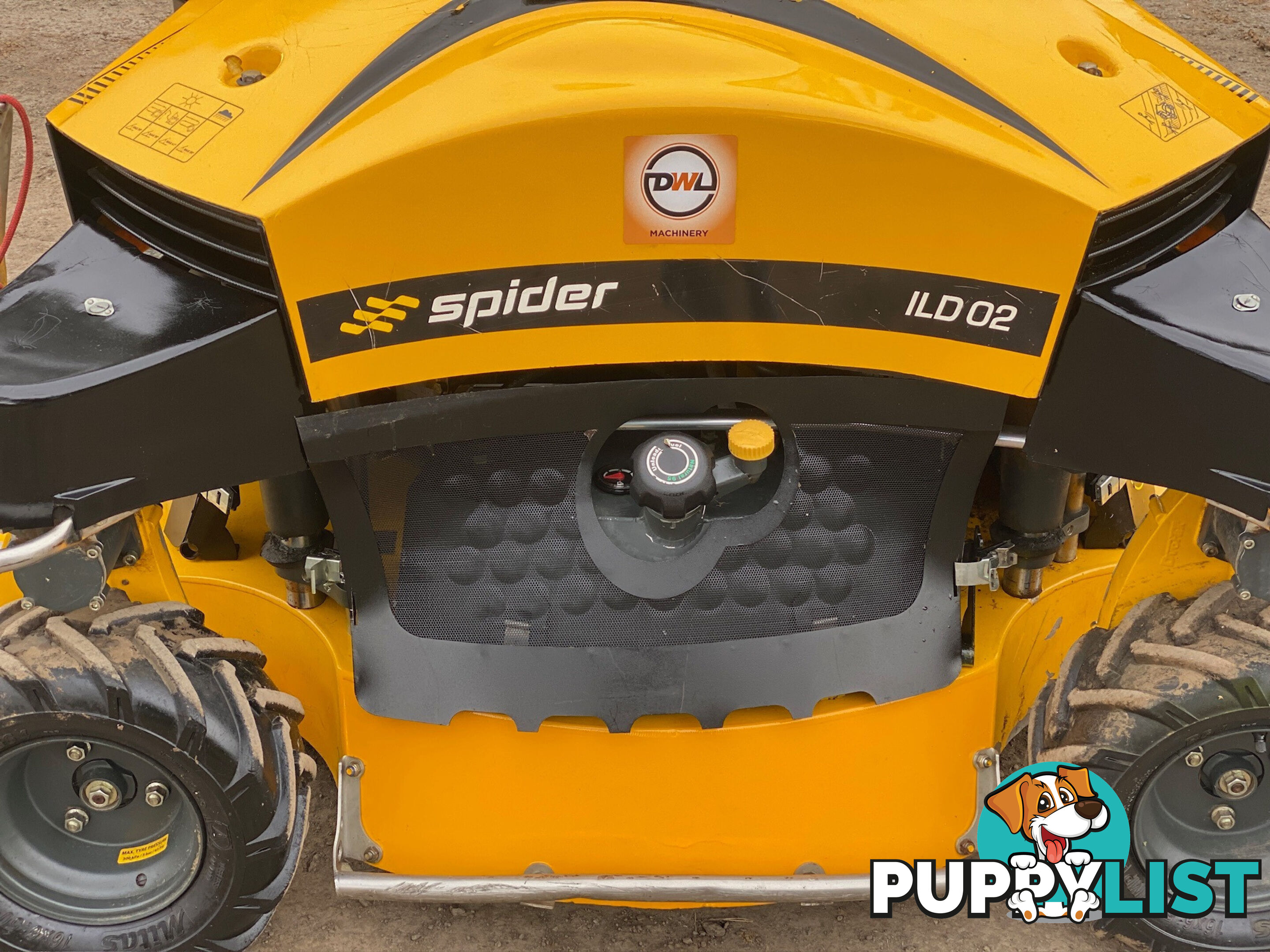 Dvonk Spider slope mower Wide Area mower Lawn Equipment