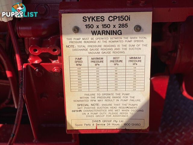 Sykes CP150I Pump Irrigation/Water