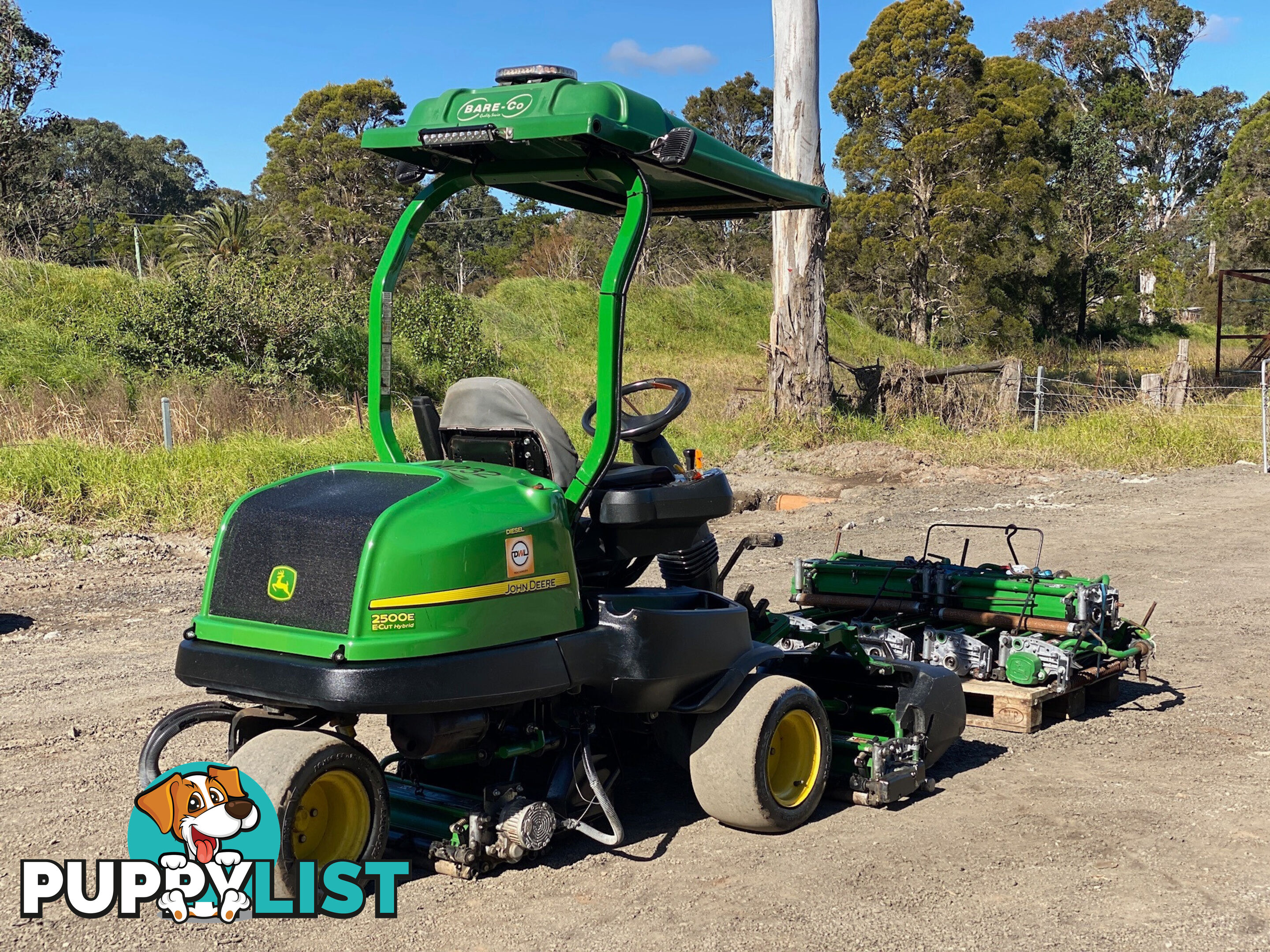 John Deere 2500E Golf Greens mower Lawn Equipment