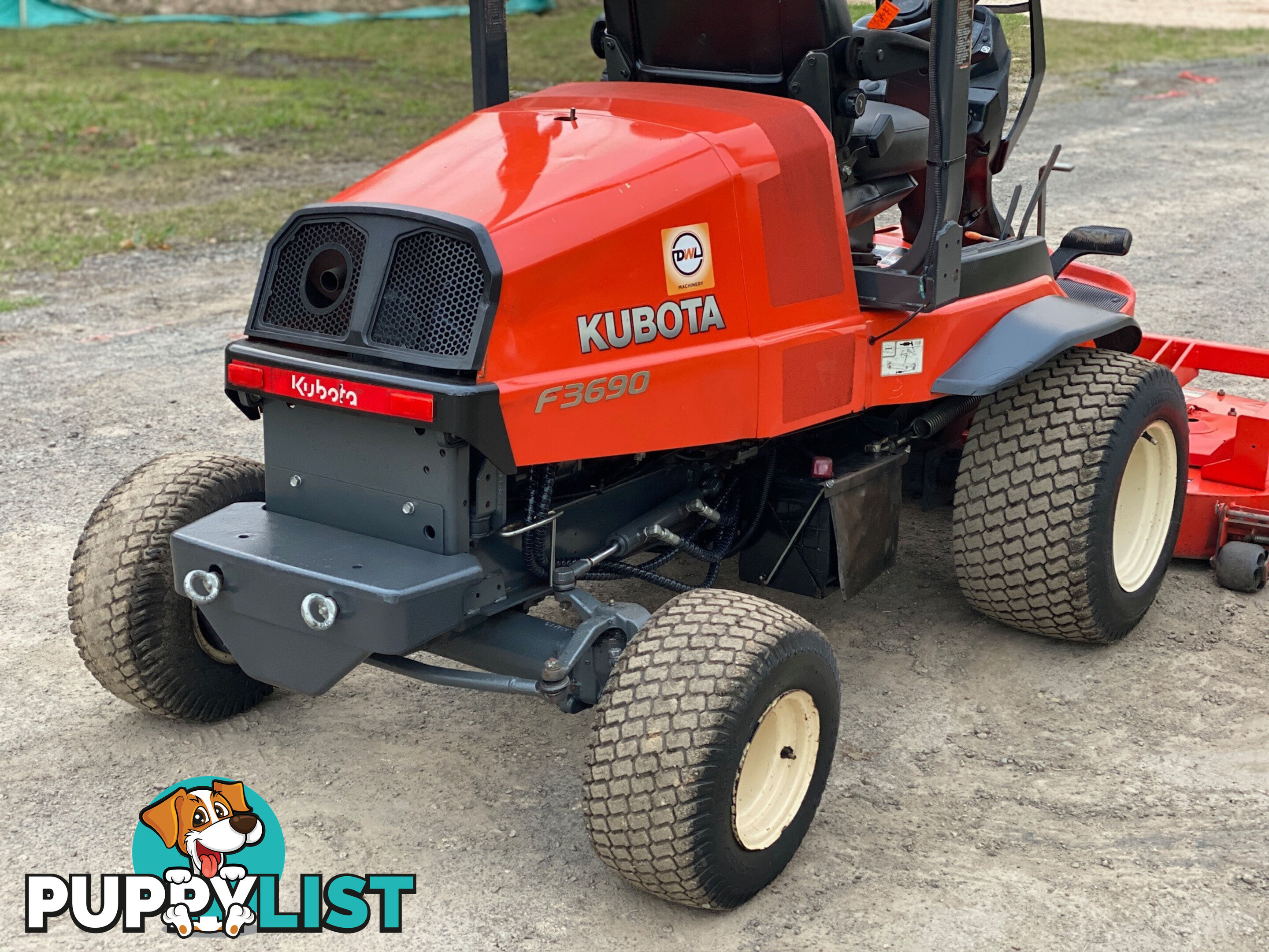 Kubota F3690 Front Deck Lawn Equipment