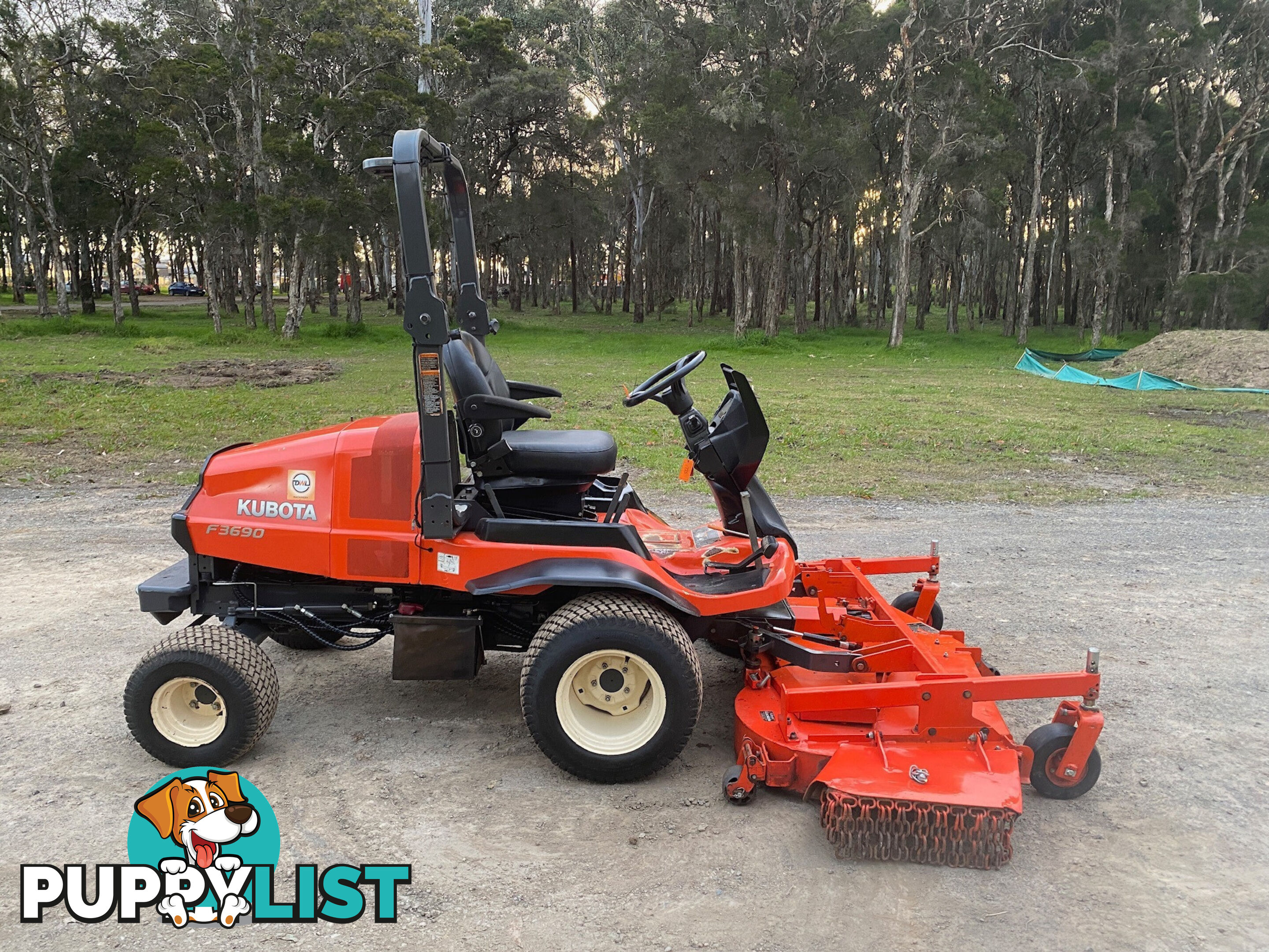 Kubota F3690 Front Deck Lawn Equipment