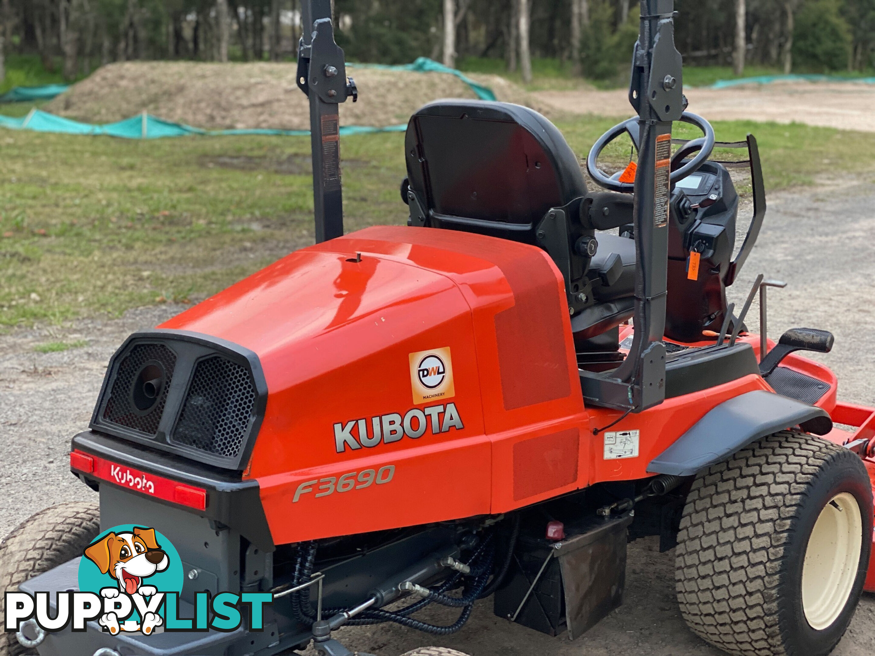 Kubota F3690 Front Deck Lawn Equipment