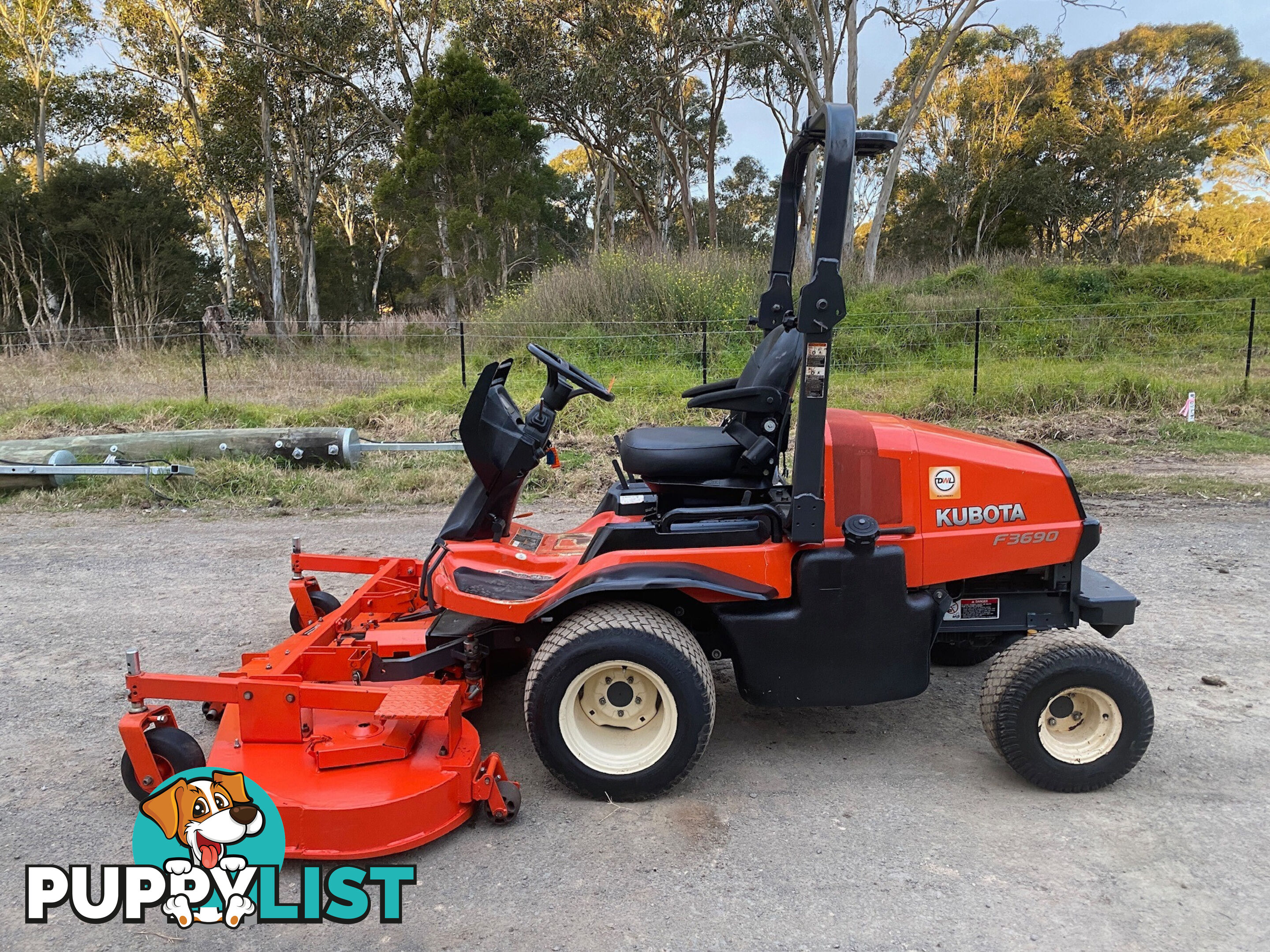 Kubota F3690 Front Deck Lawn Equipment