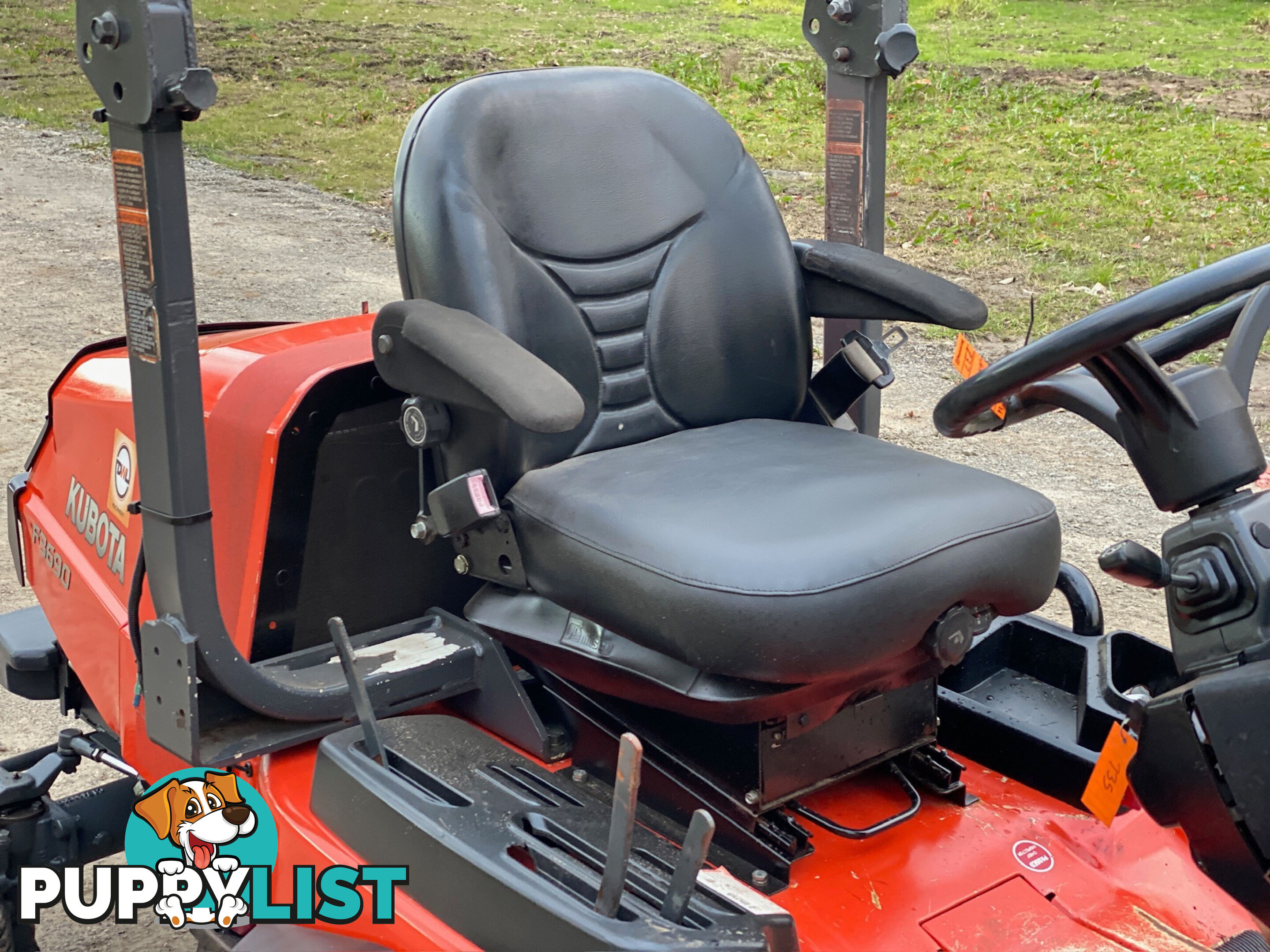 Kubota F3690 Front Deck Lawn Equipment