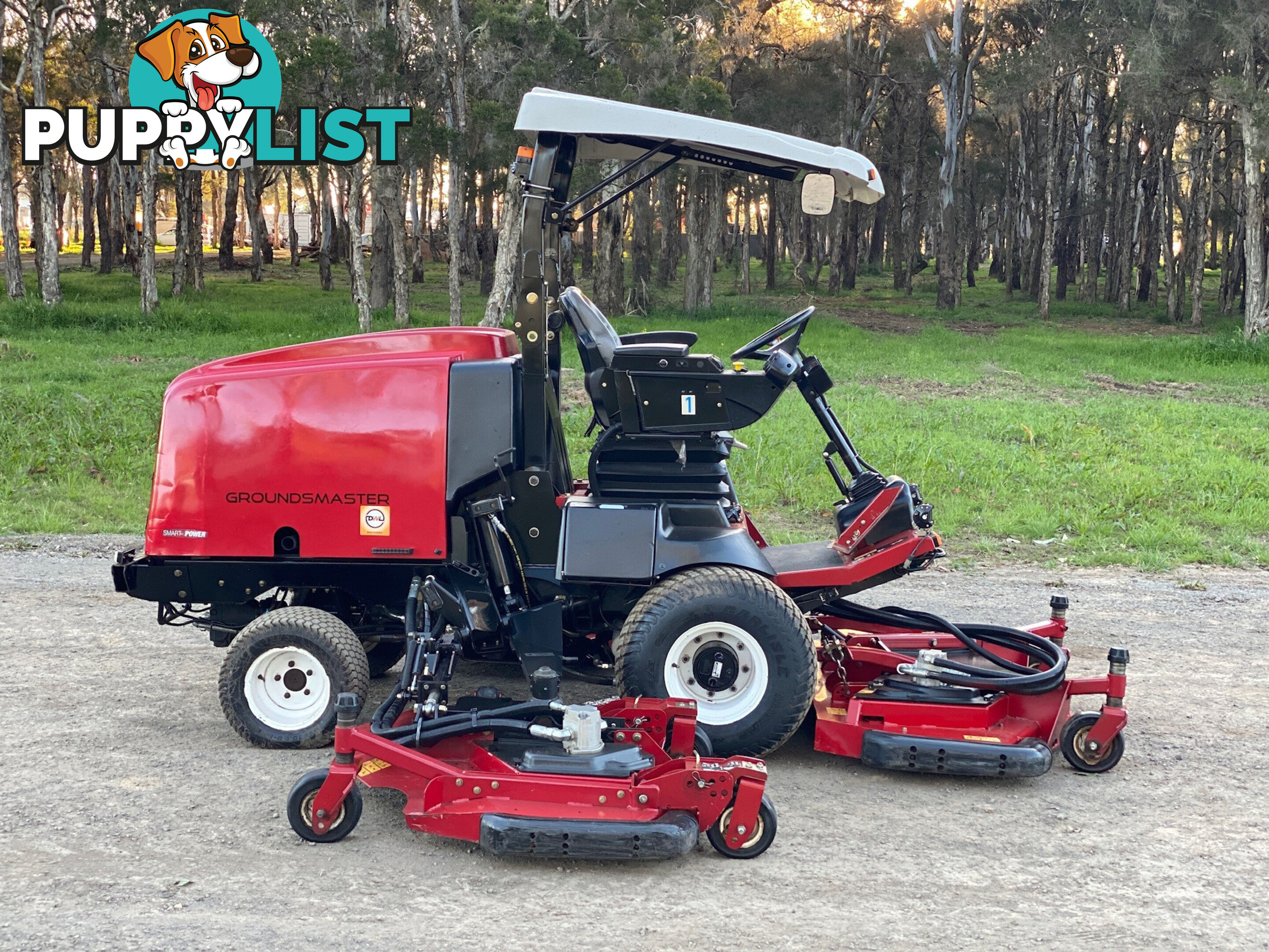 Toro GroundsMaster 4000 D Wide Area mower Lawn Equipment