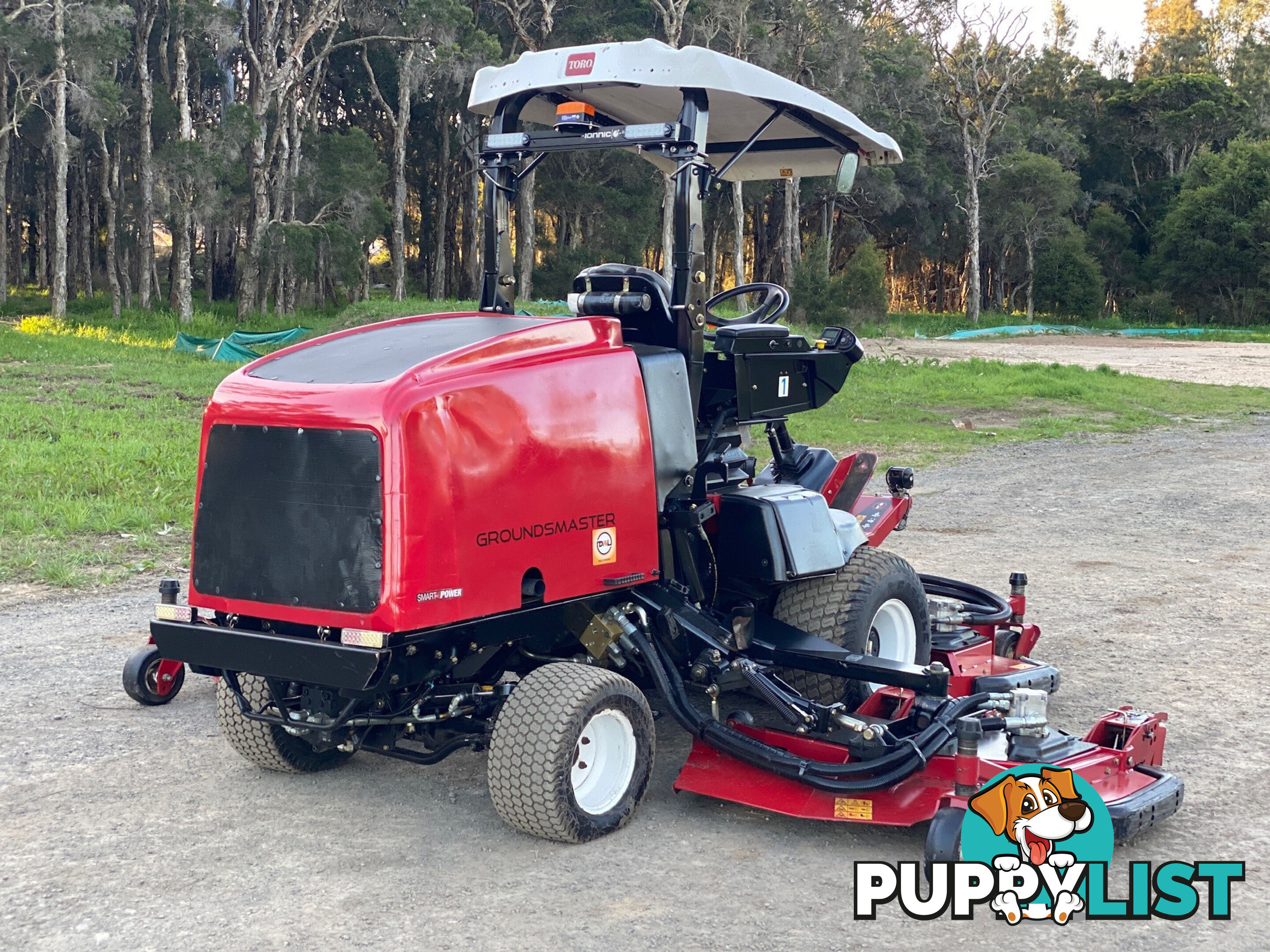 Toro GroundsMaster 4000 D Wide Area mower Lawn Equipment