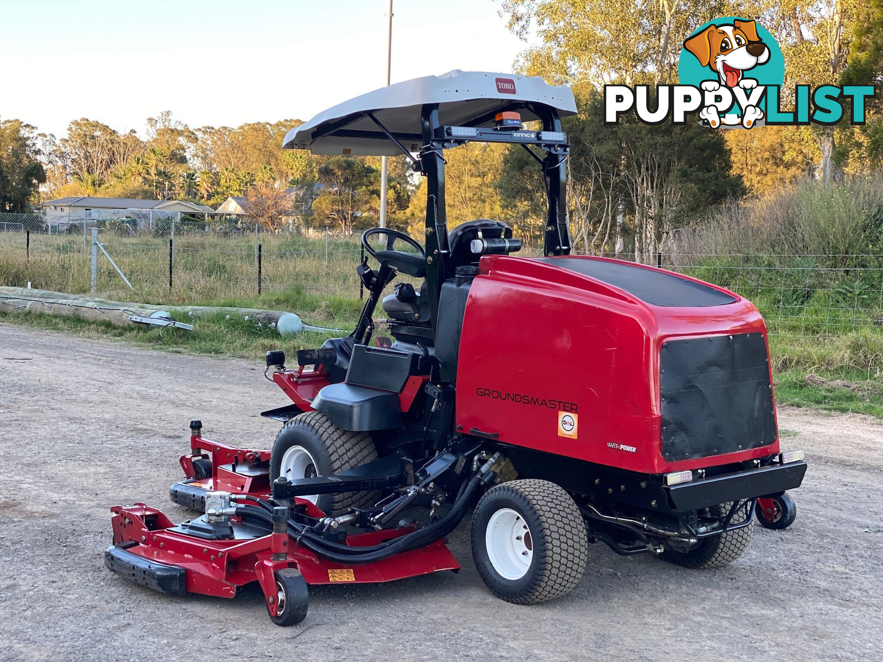 Toro GroundsMaster 4000 D Wide Area mower Lawn Equipment