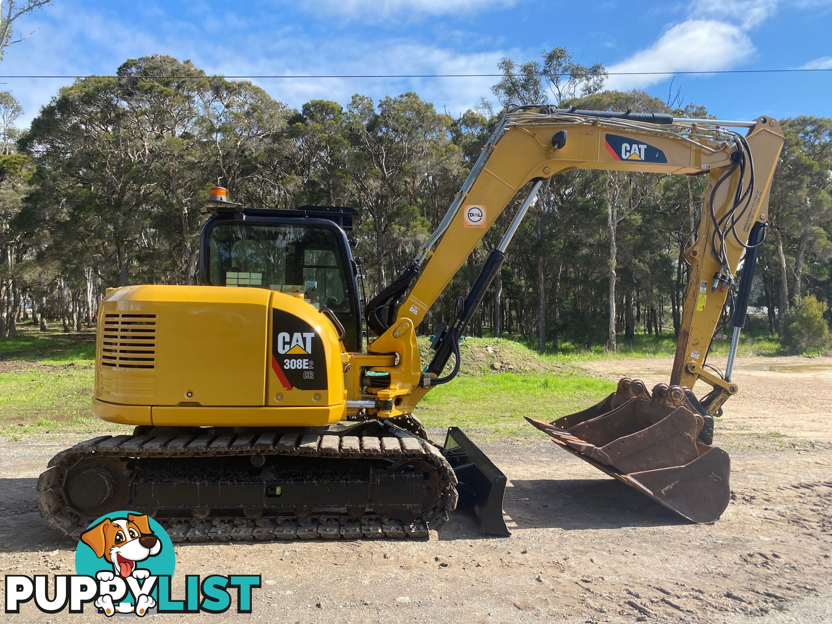 Caterpillar 308E2CR Tracked-Excav Excavator