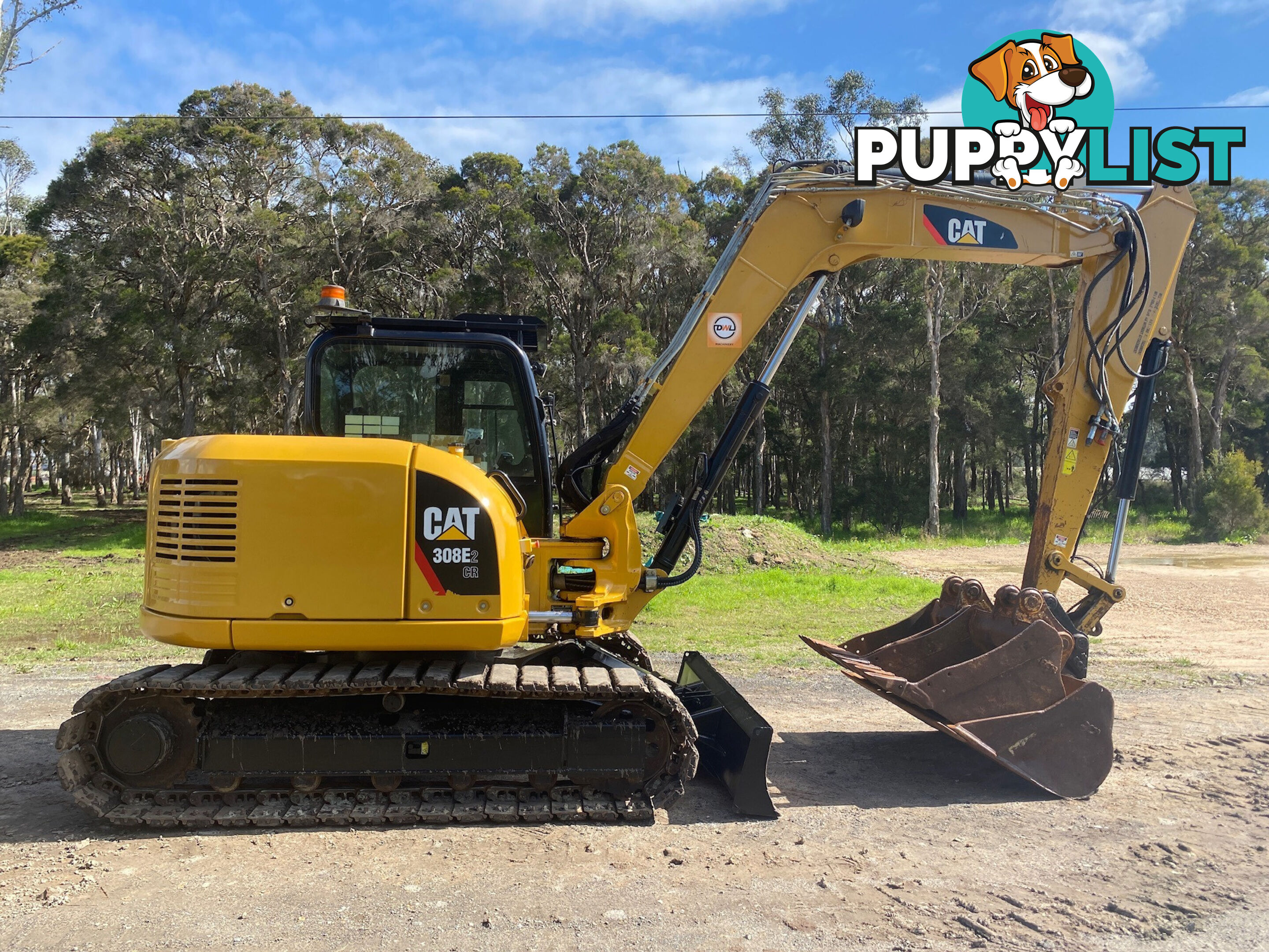 Caterpillar 308E2CR Tracked-Excav Excavator