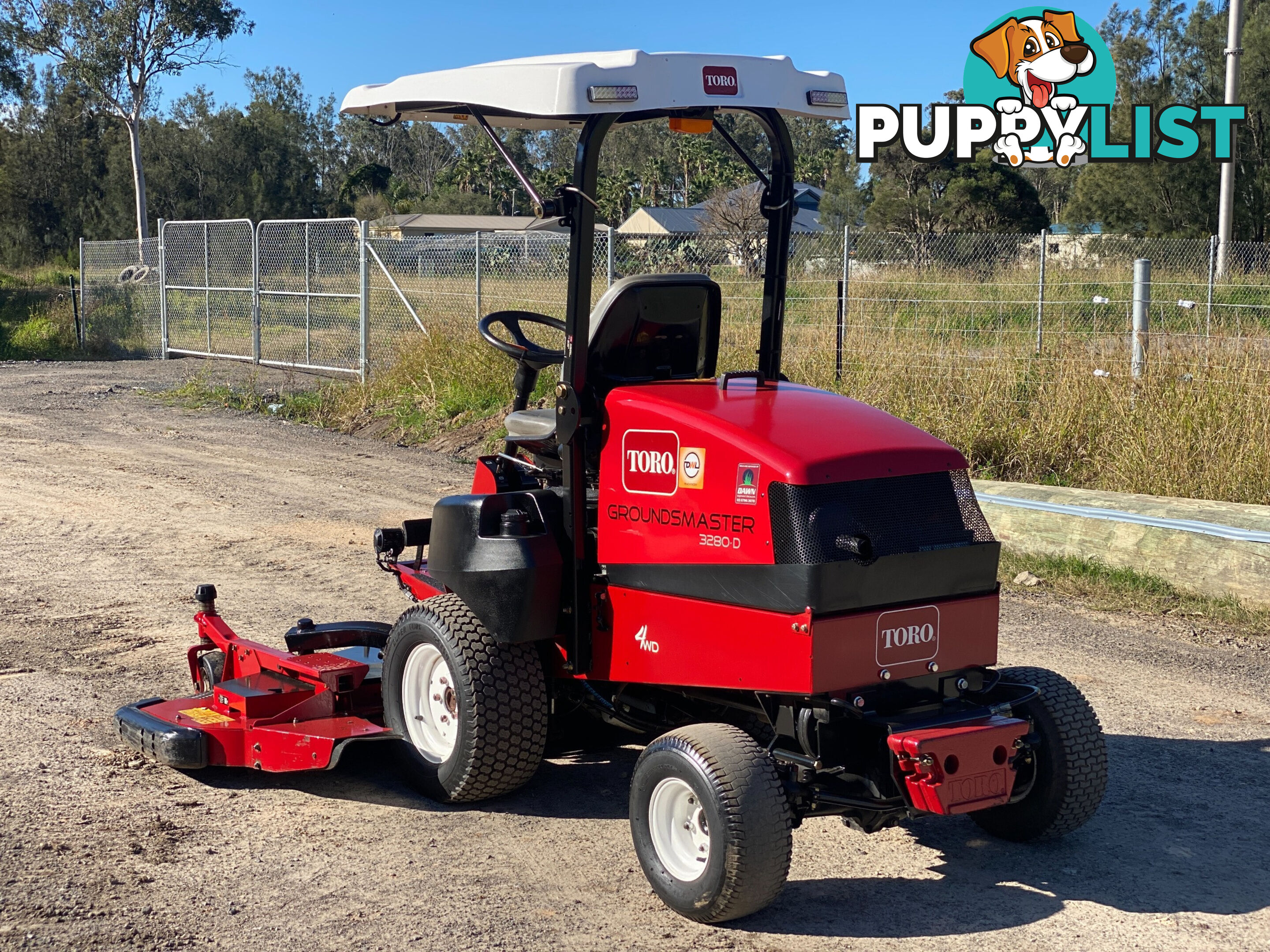 Toro GroundsMaster 3280 D Front Deck Lawn Equipment