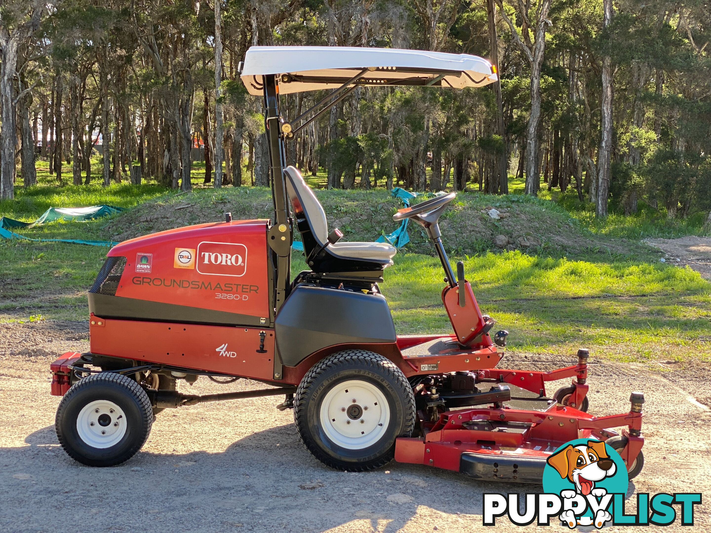 Toro GroundsMaster 3280 D Front Deck Lawn Equipment