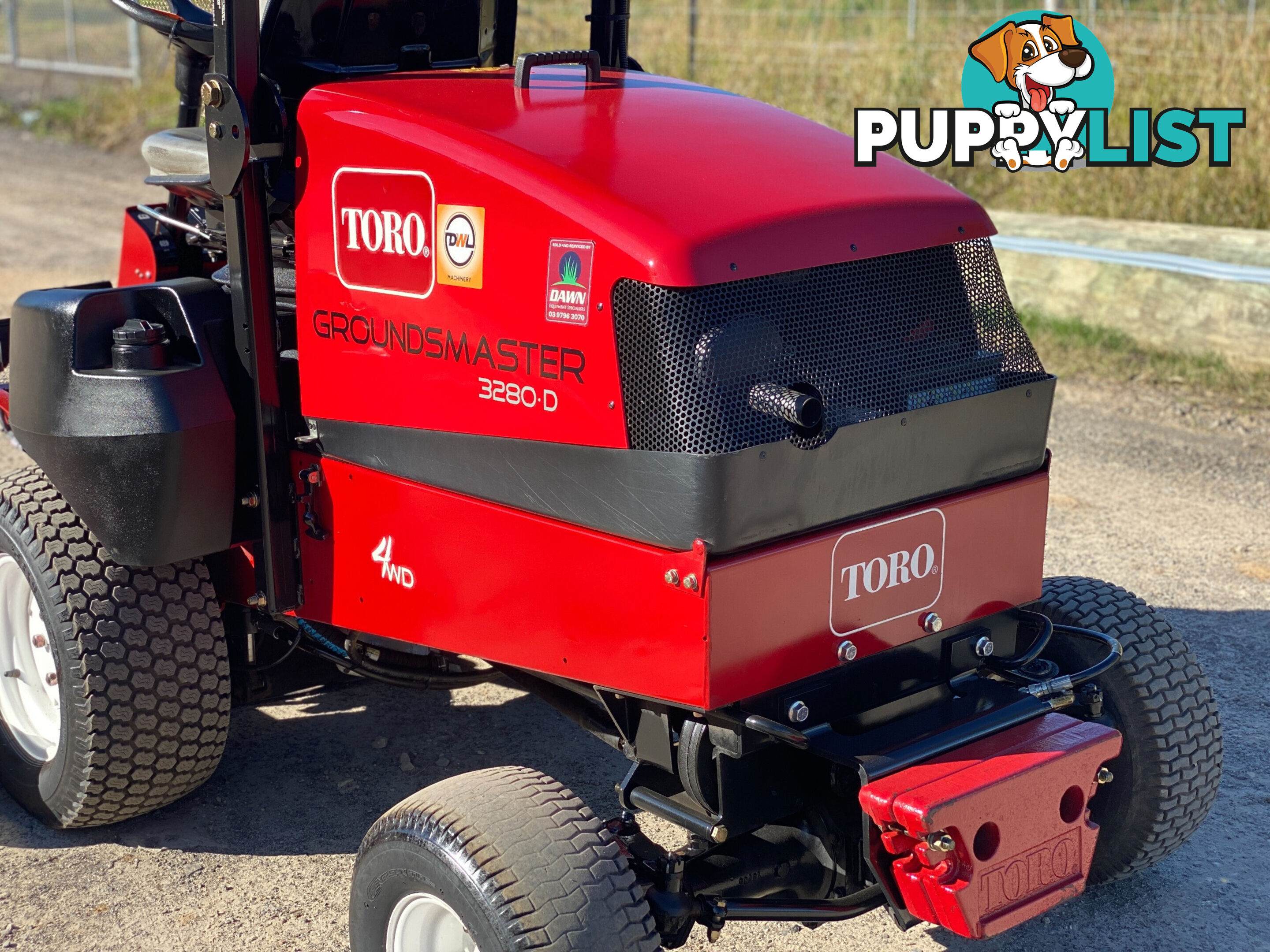 Toro GroundsMaster 3280 D Front Deck Lawn Equipment