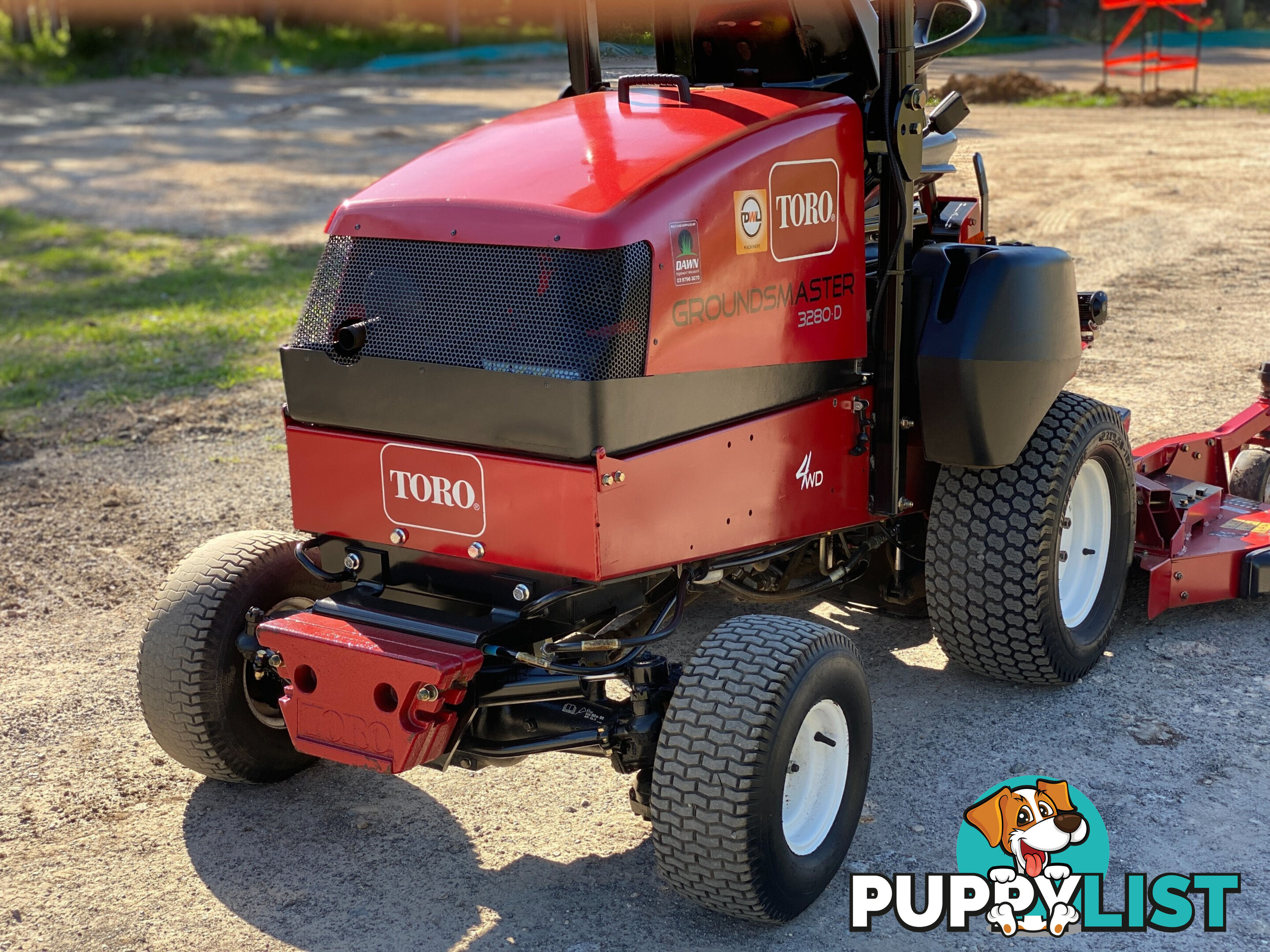 Toro GroundsMaster 3280 D Front Deck Lawn Equipment