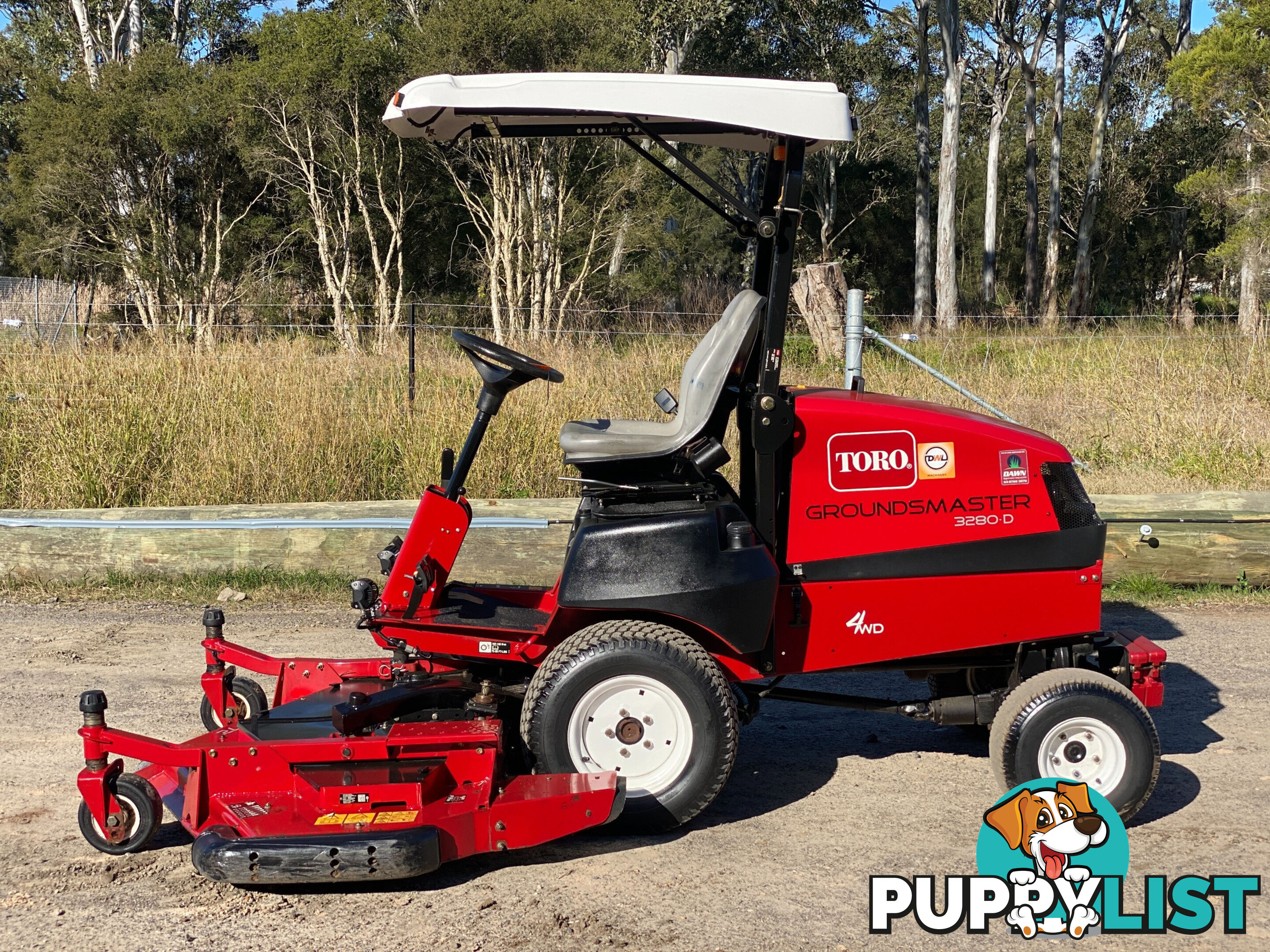 Toro GroundsMaster 3280 D Front Deck Lawn Equipment