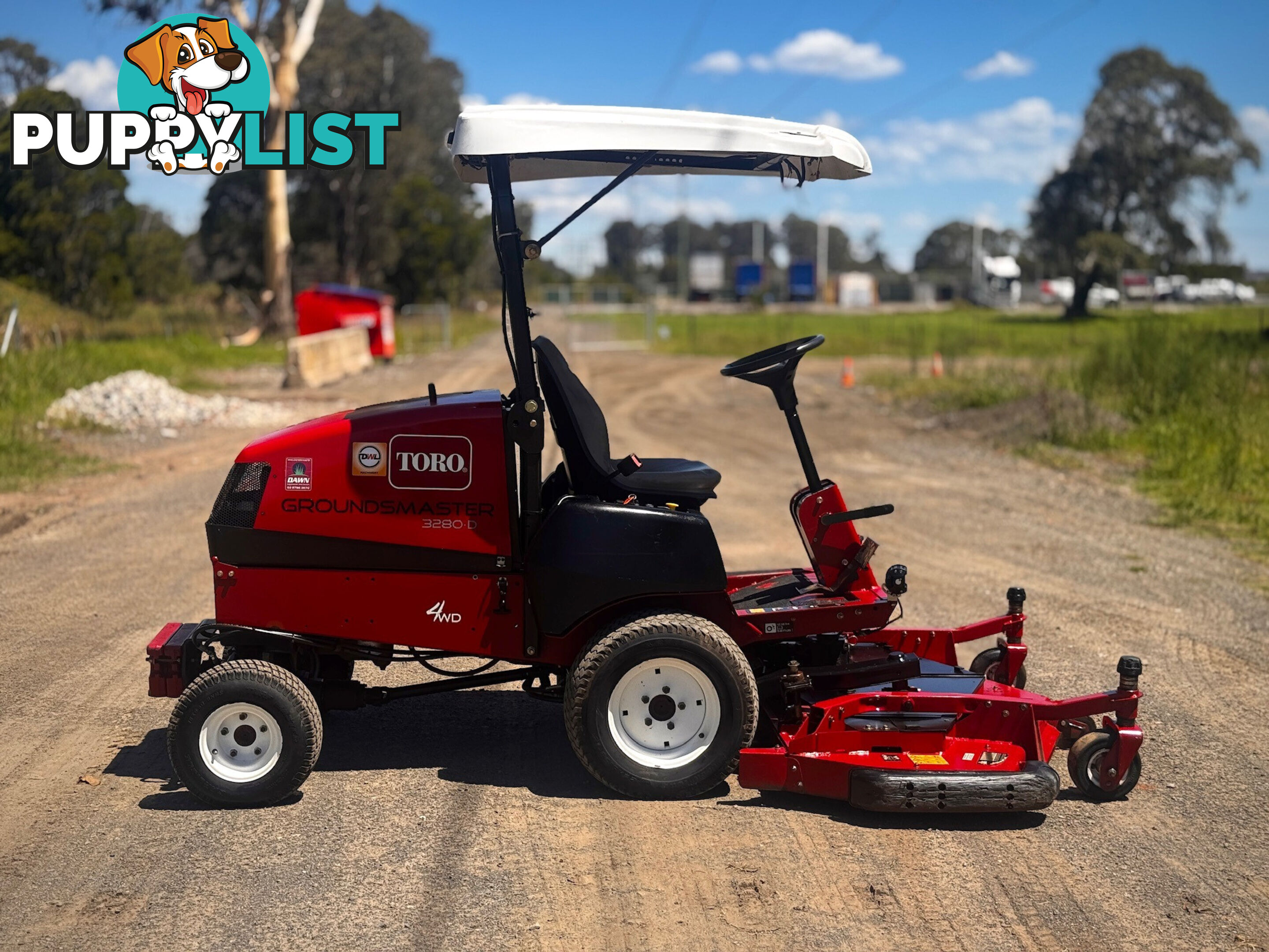 Toro GroundsMaster 3280 D Front Deck Lawn Equipment