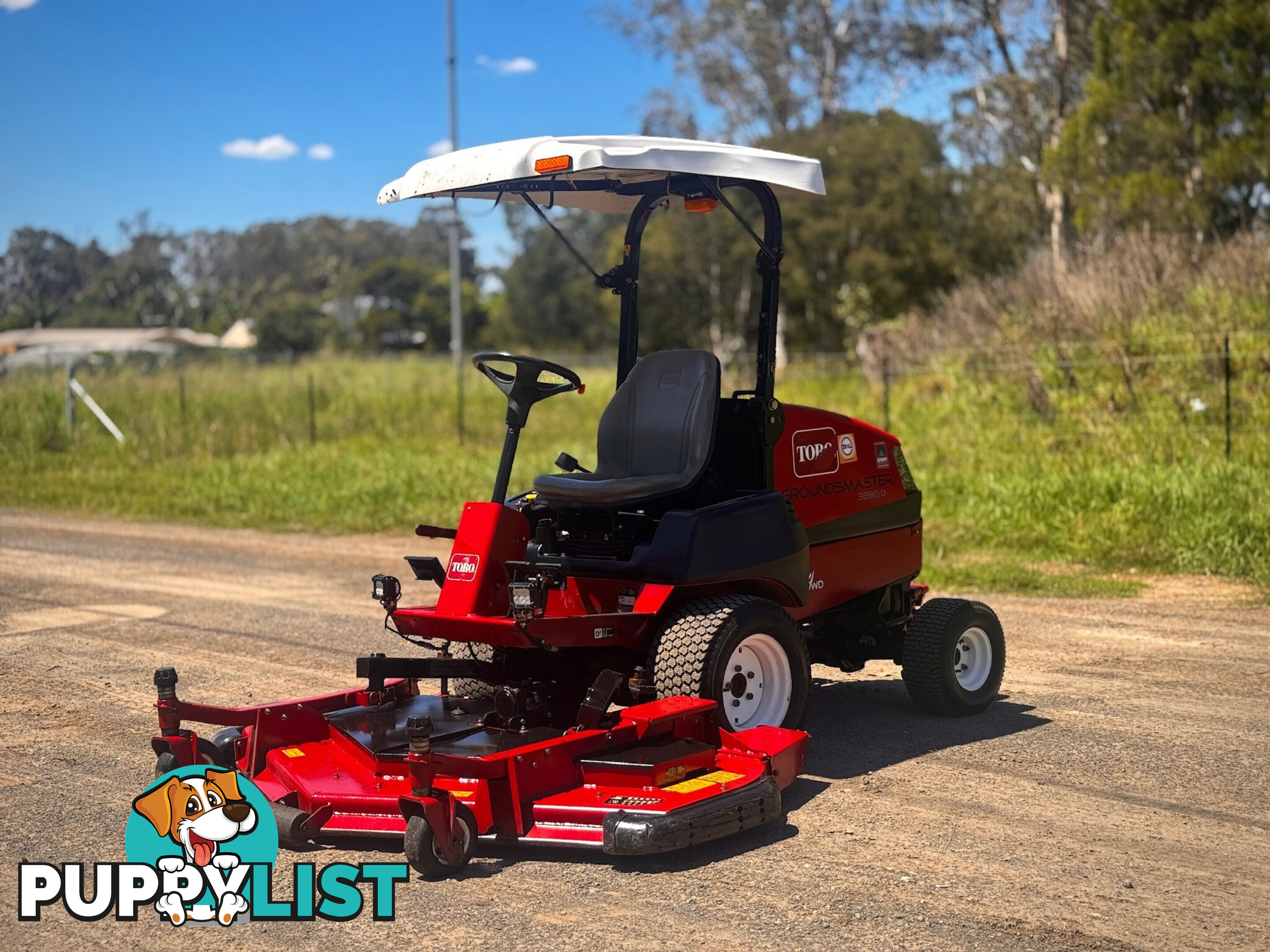 Toro GroundsMaster 3280 D Front Deck Lawn Equipment