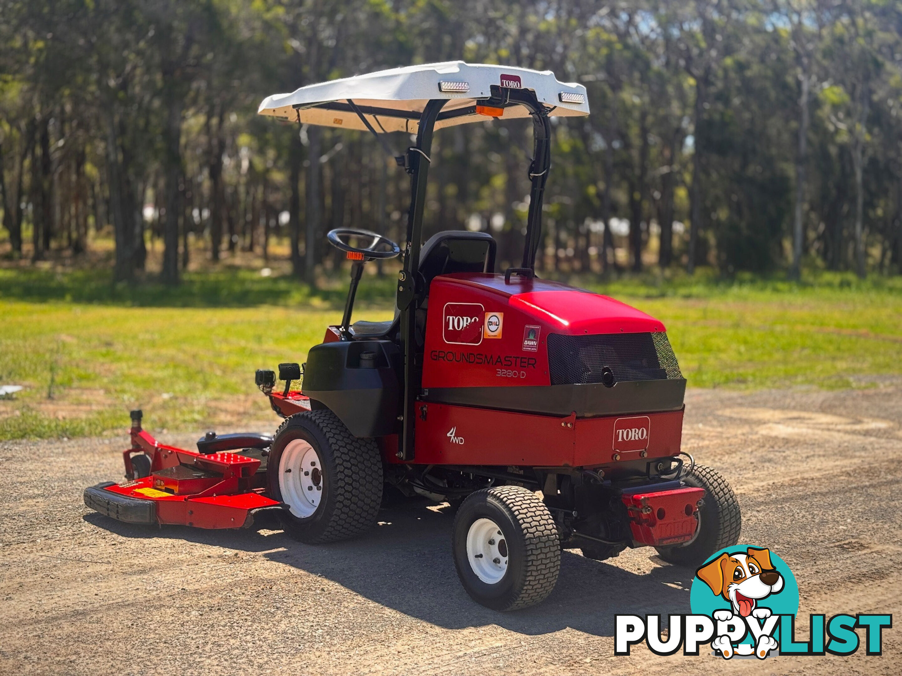 Toro GroundsMaster 3280 D Front Deck Lawn Equipment