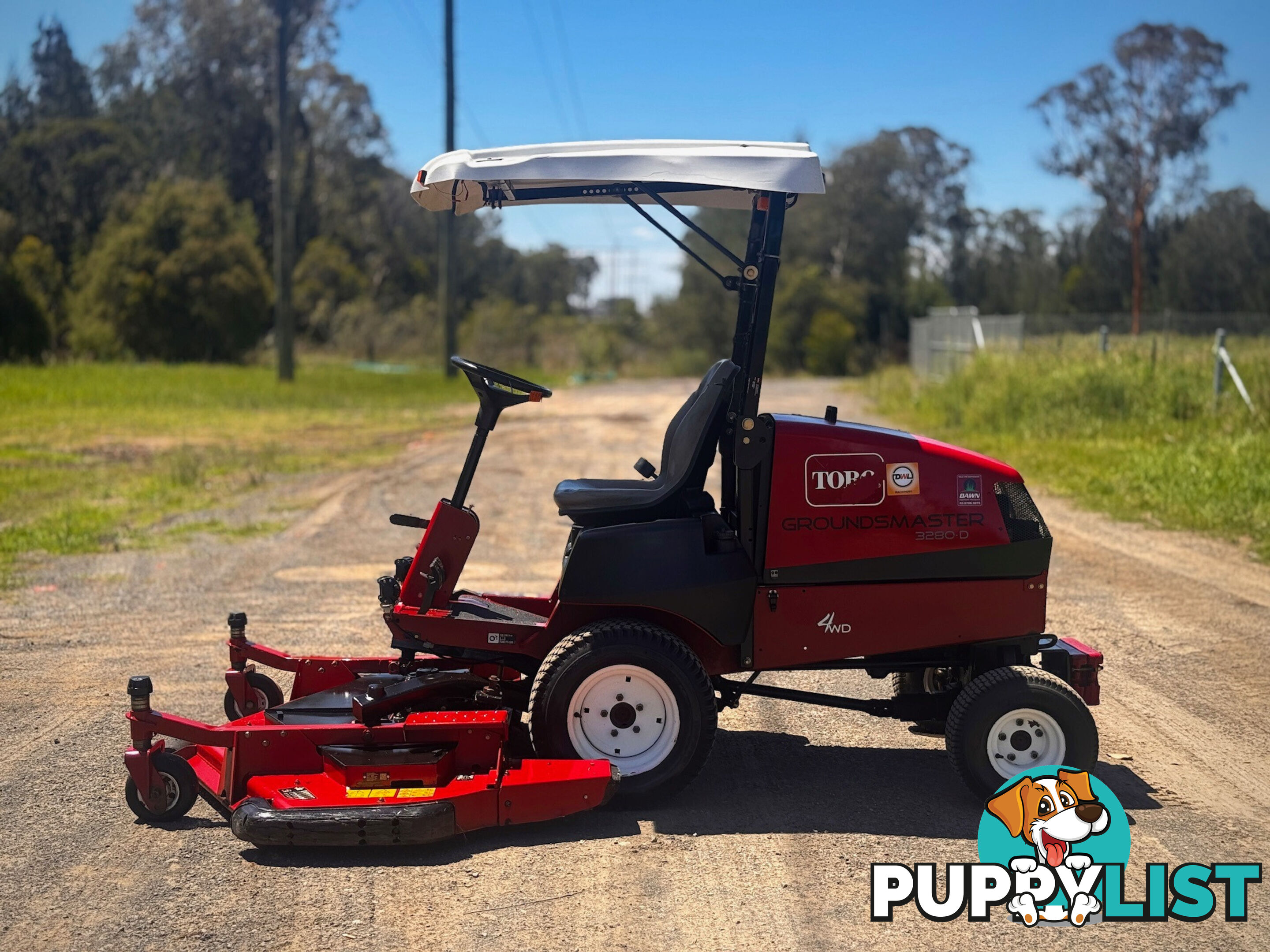 Toro GroundsMaster 3280 D Front Deck Lawn Equipment