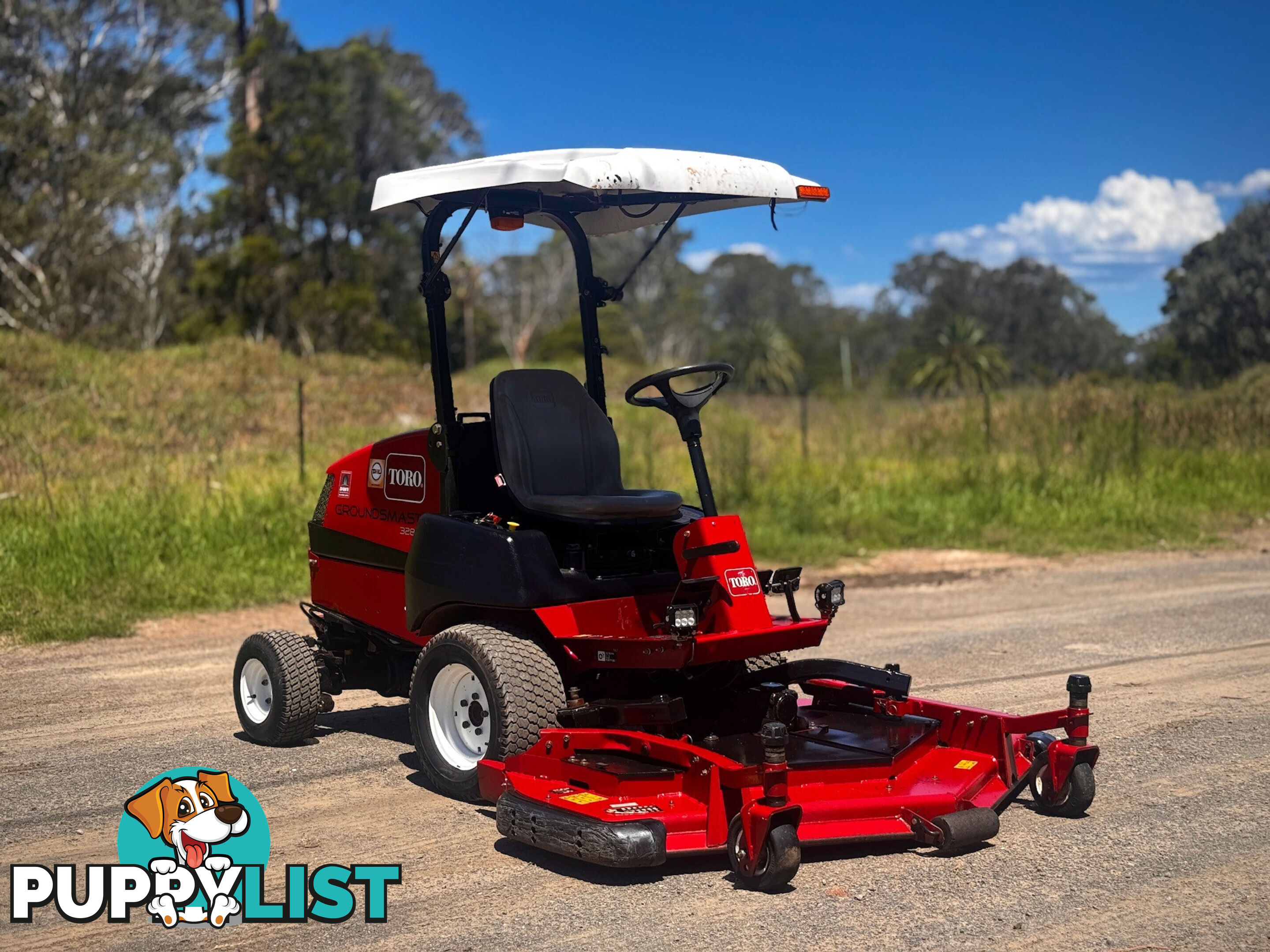 Toro GroundsMaster 3280 D Front Deck Lawn Equipment