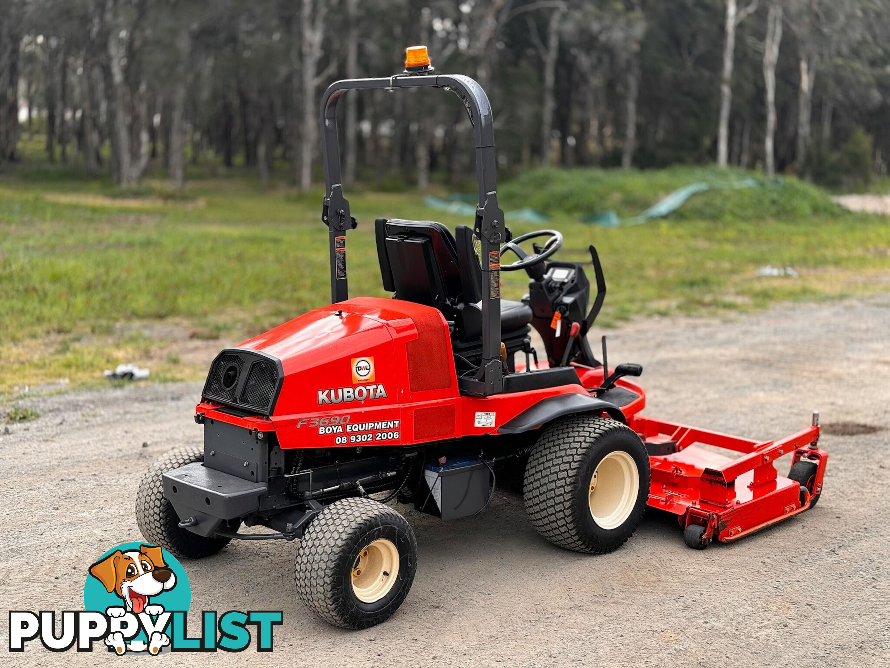 Kubota F3690 Front Deck Lawn Equipment