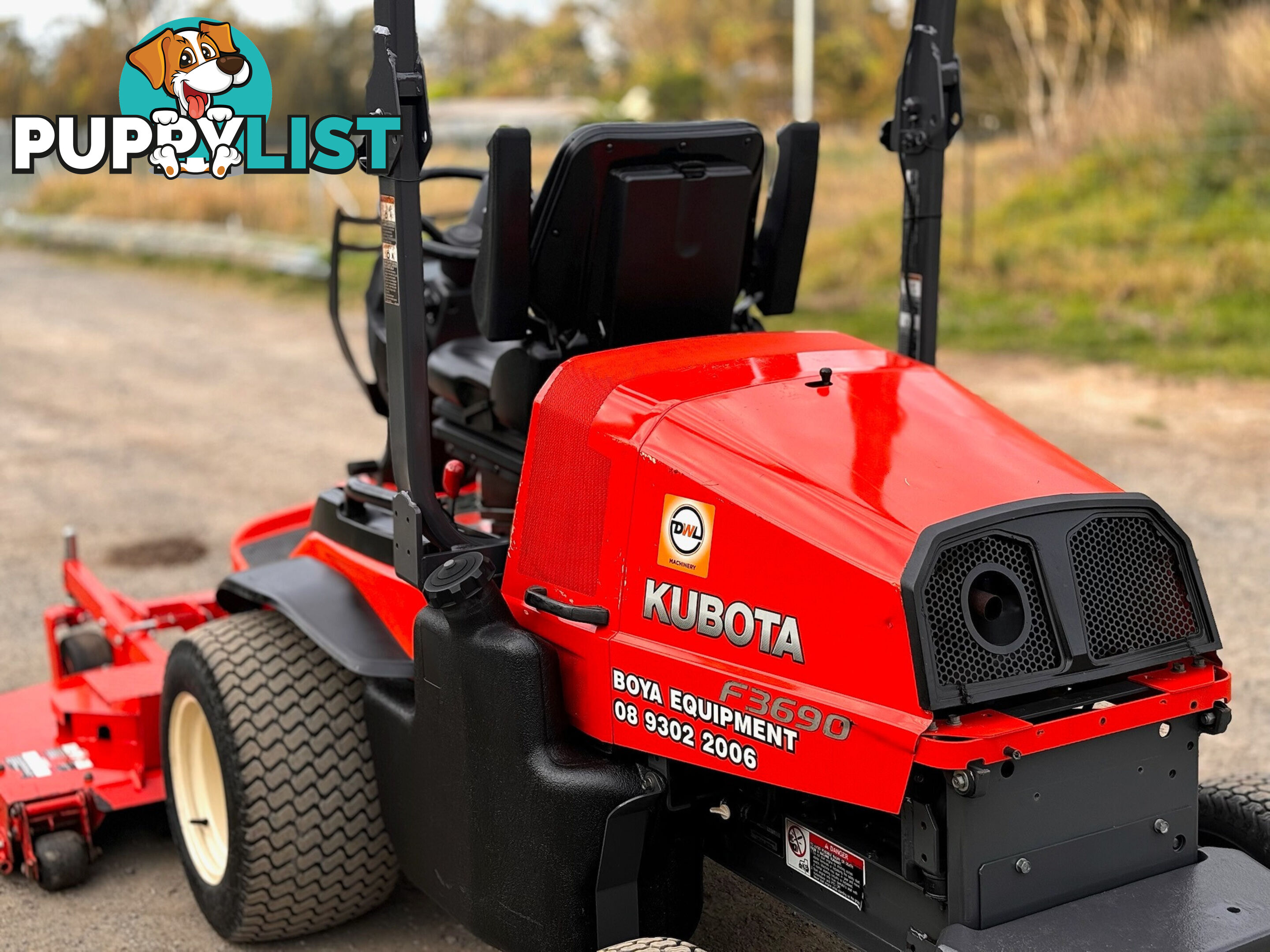 Kubota F3690 Front Deck Lawn Equipment